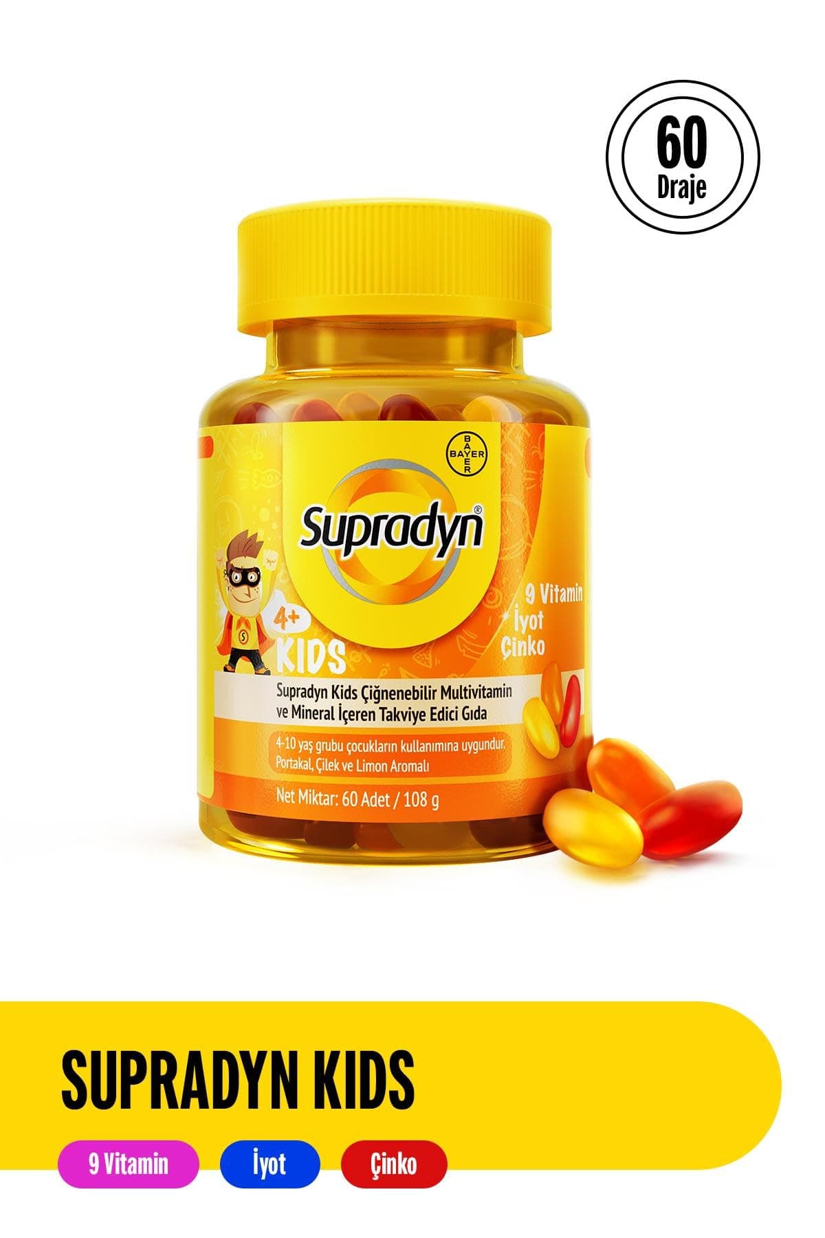 Supradyn Kids Magic Beans 60Tr