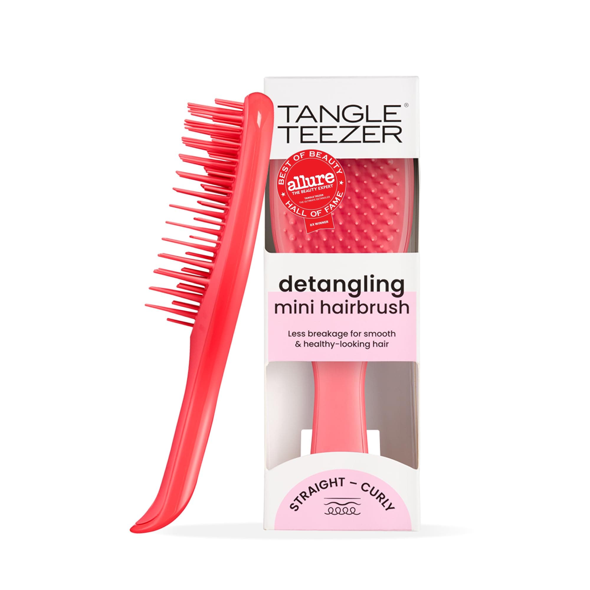 Tangle Teezer The Ultimate Detangler Pink Punch Mini Boy Saç Fırçası-Tarak