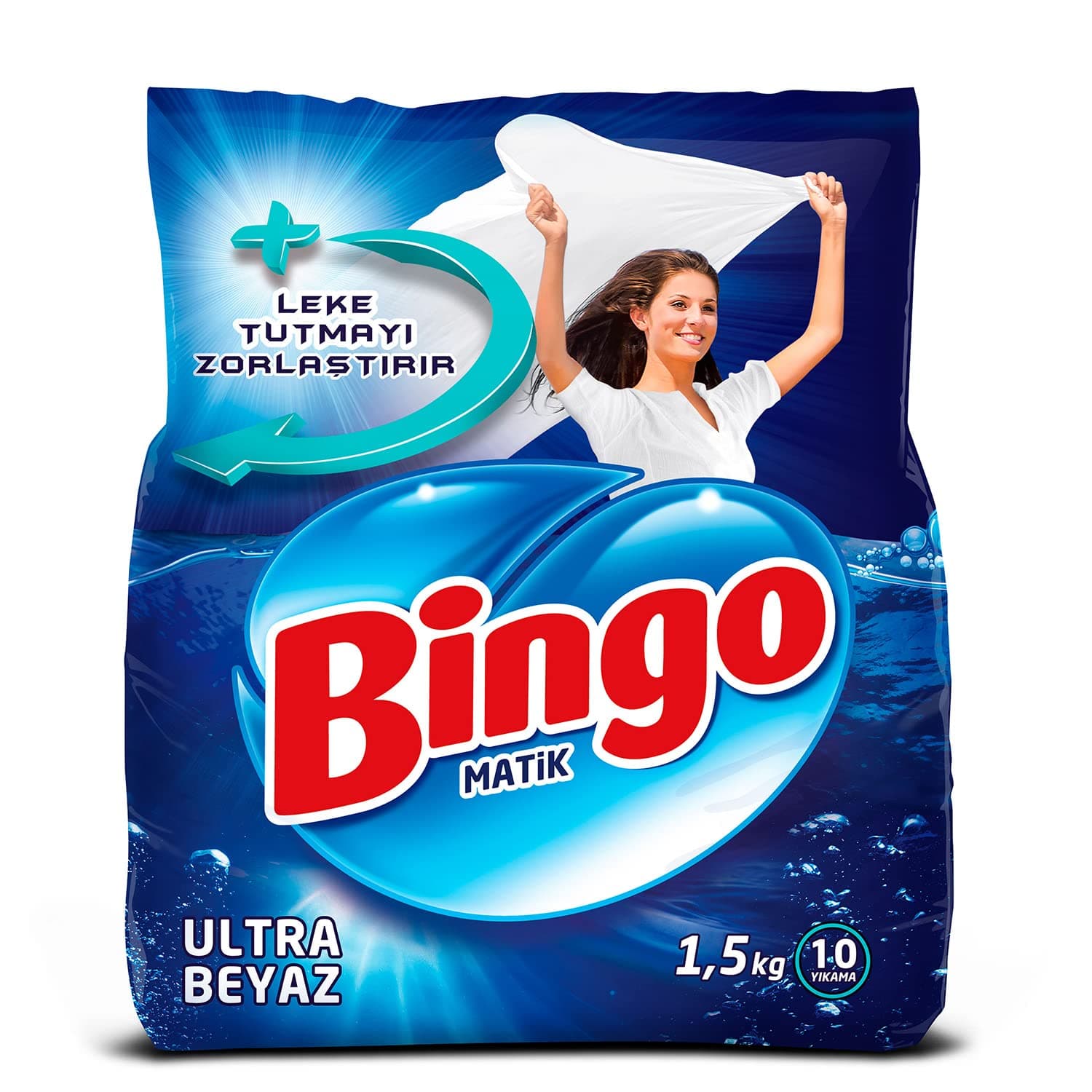 Bingo Ultra Beyaz 10 Yıkama Sıvı Çamaşır Deterjanı (1 x 1500 g)
