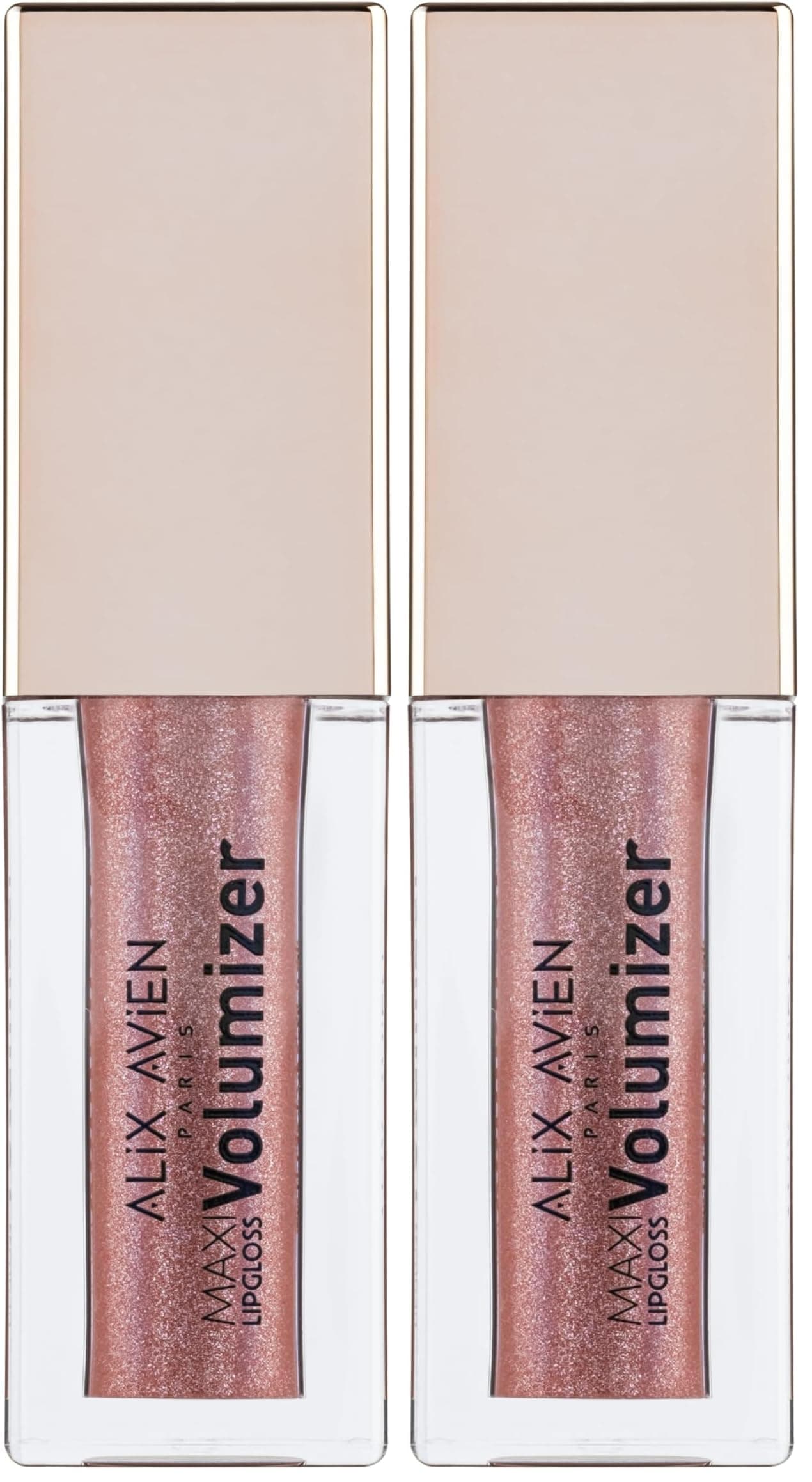 ALIX AVIEN Maxivolumizer Lipgloss 215 - Shimmering Mauve - Kalıcı Ve Nemlendirici Ruj - Dolgunlaştırıcı Etki (2 paketi)