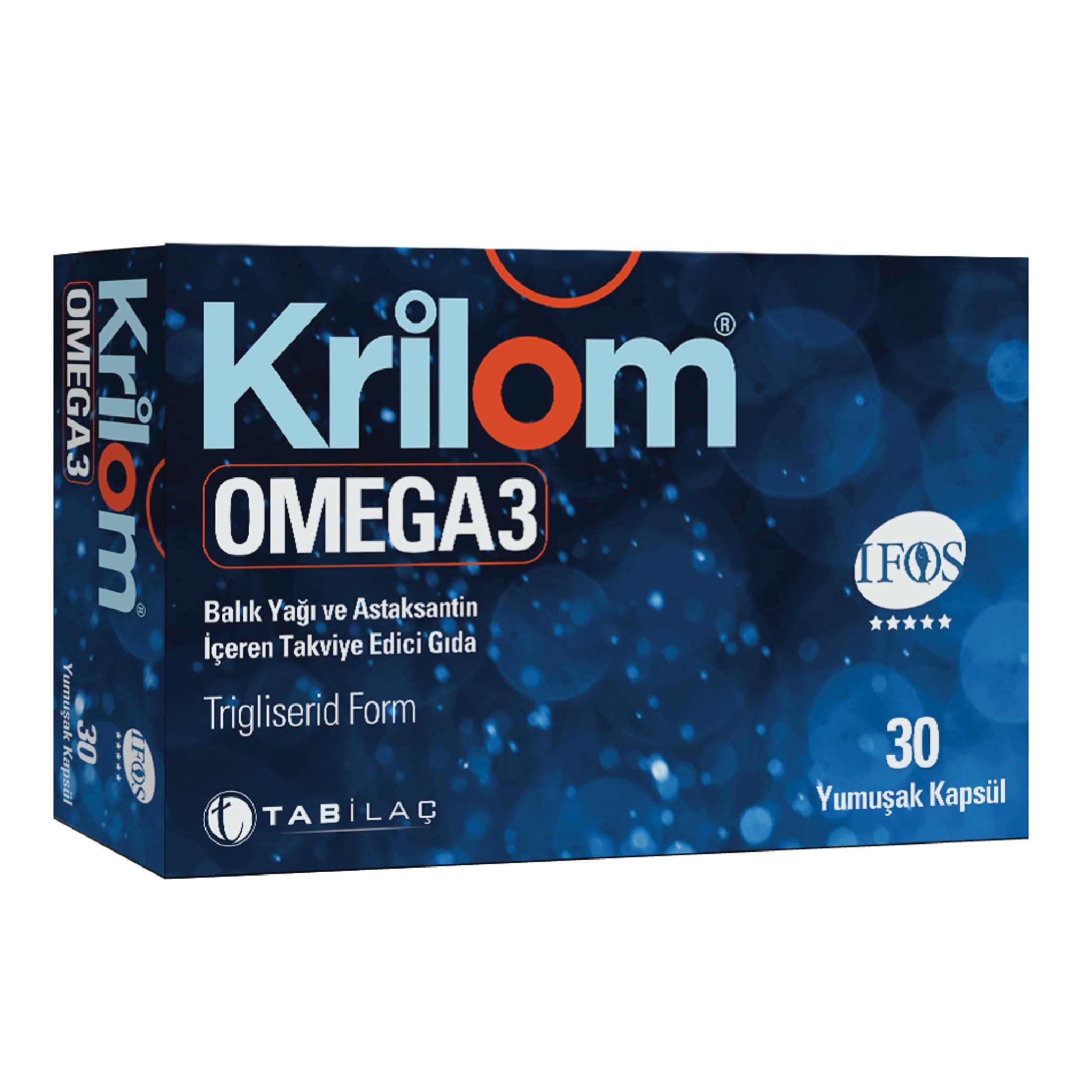 Krilom Omega 3 30 Yumuşak Kapsül Balık Yağı