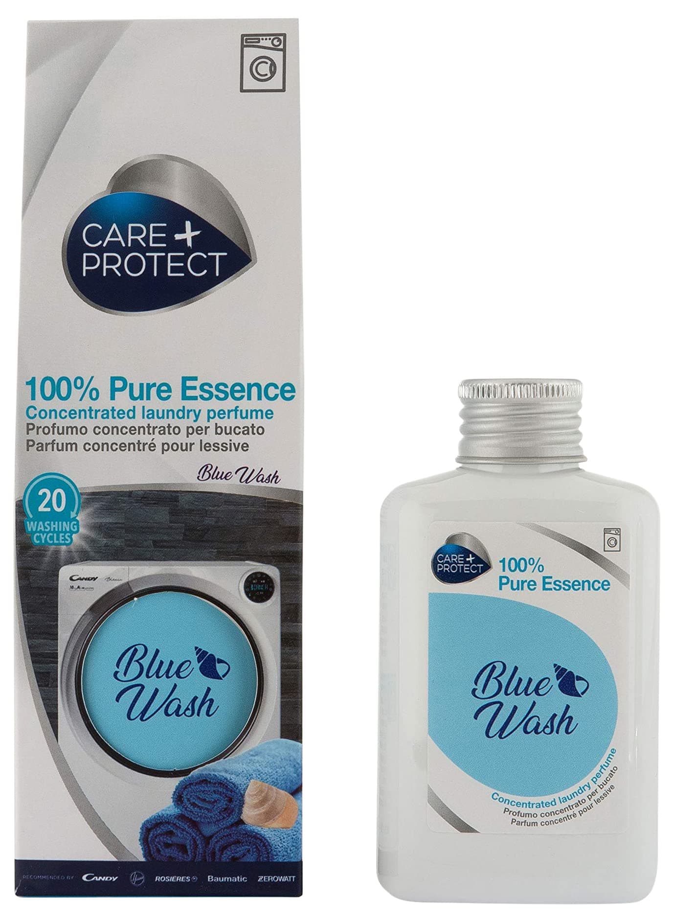 CARE + PROTECT, Care And Protect Yüzde Yüz Pure Essence Konsantre Çamaşır Parfümü (Blue Wash), 35602035