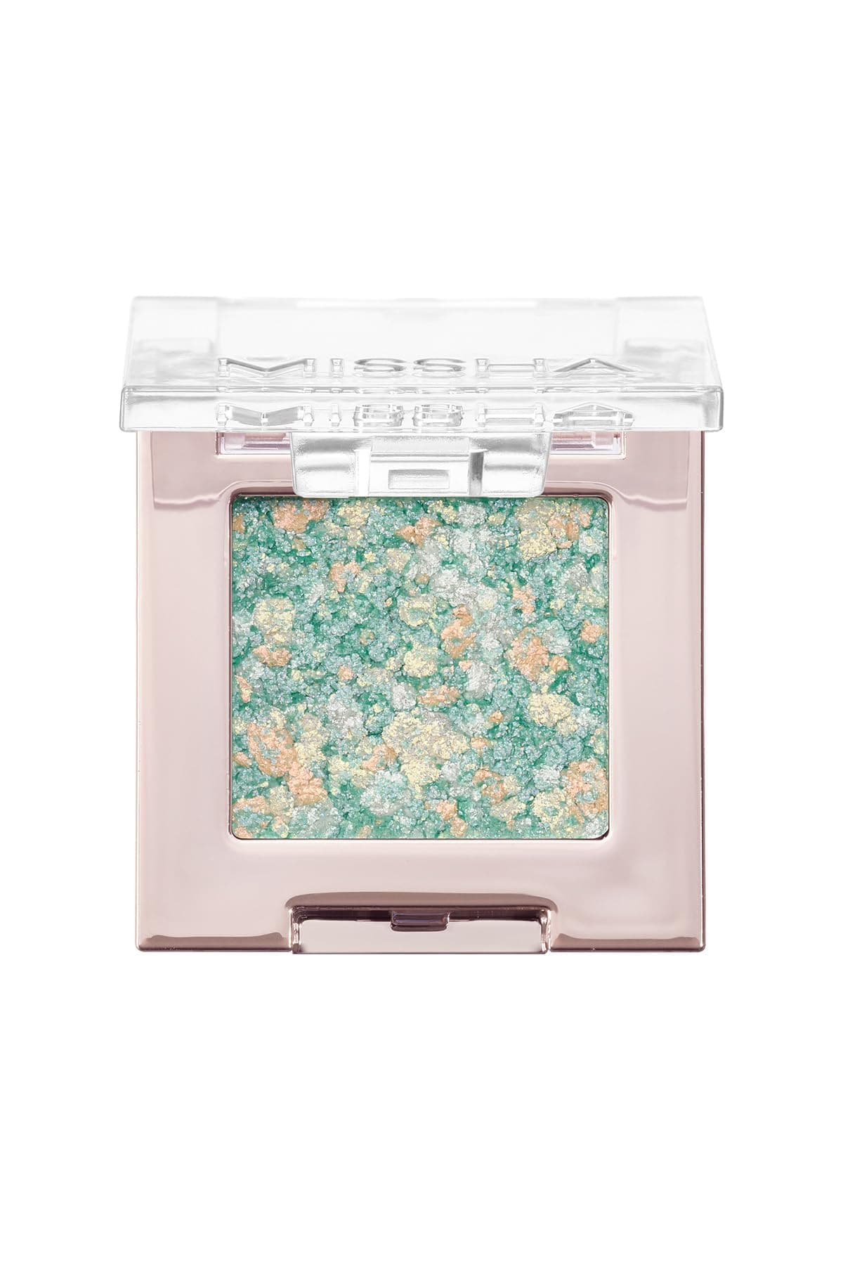 MISSHA Topaklanmayan El Yapımı Holografik Simli Far Modern Shadow Glitter Prism (No.22 Mint Prism)