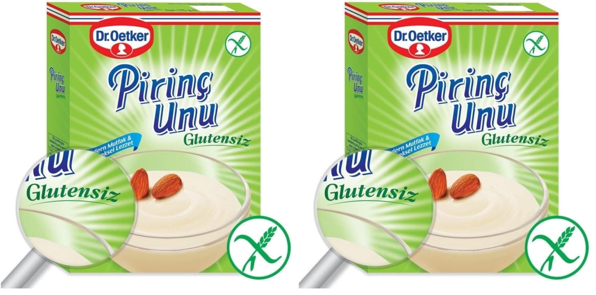 Dr. Oetker Glutensiz Pirinç Unu,175 Gr (2 paketi)