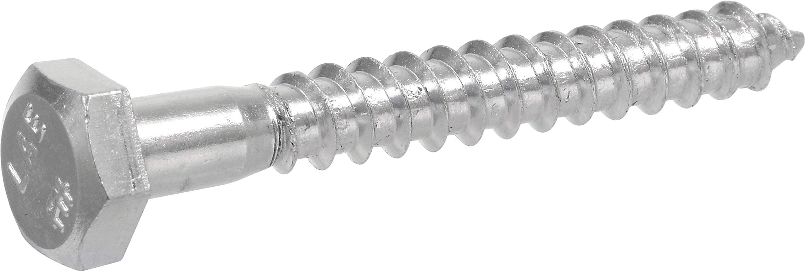 Die Hillman grup 230009 Hex LAG vida, 1/4 inç x 1 – 1/2 inç, çinko, 100 adet