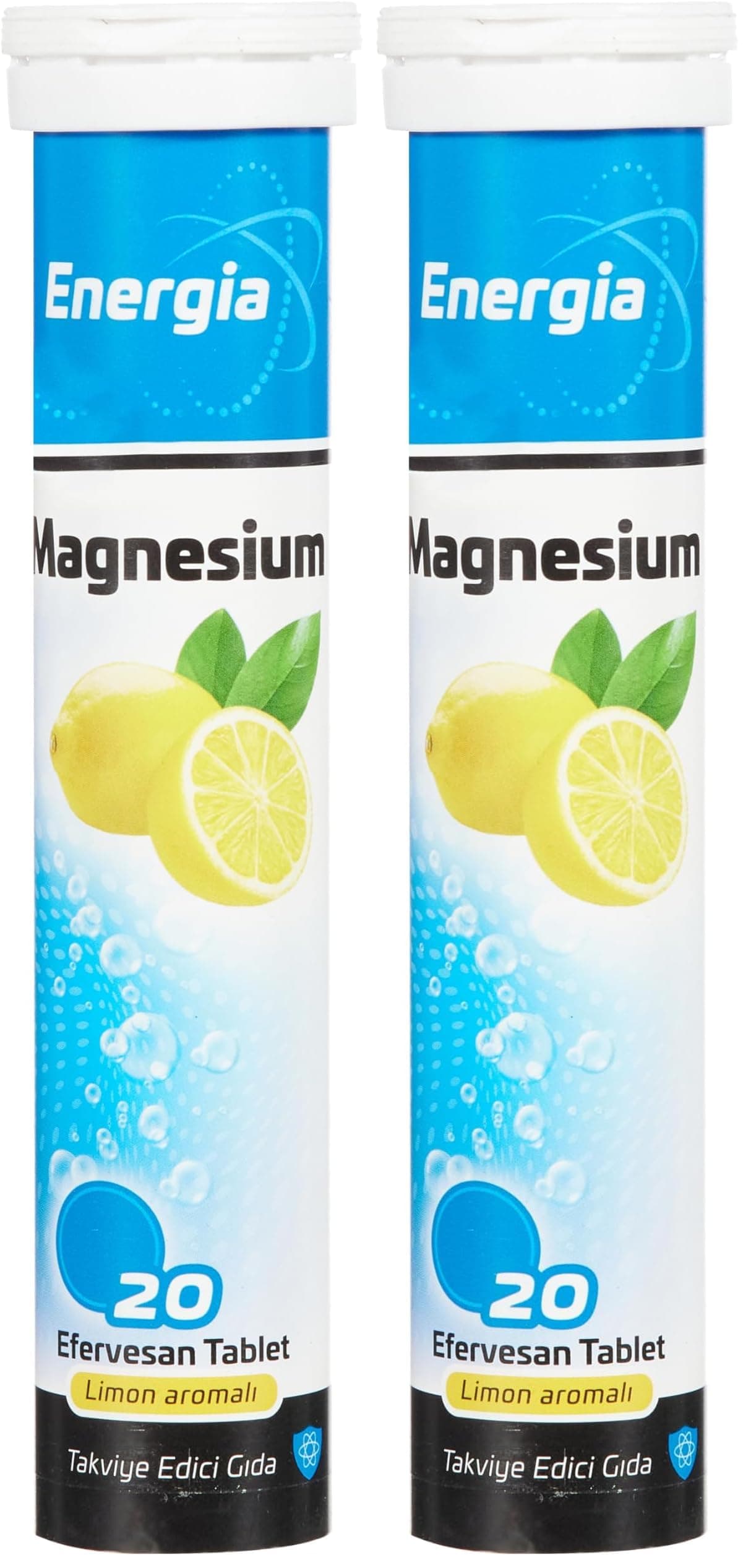 Energia Magnezyum 20 Efervesan Tablet (2 paketi)