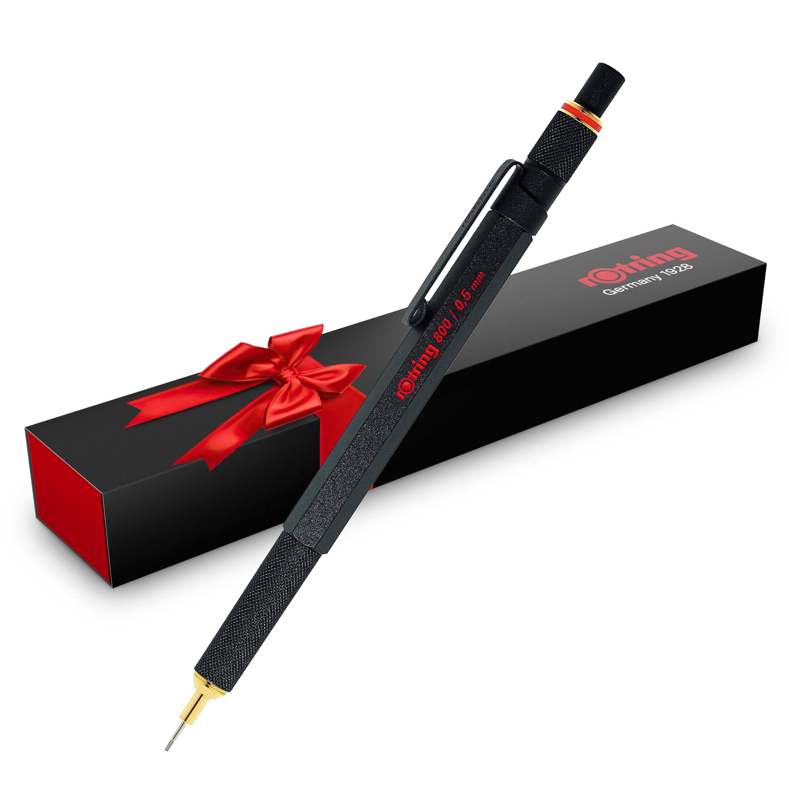 Rotring 800 Mekanik Kurşun Kalem 1904447 Siyah,0.5 mm