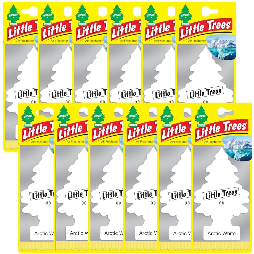 Car Freshner Asma Koku Buz Beyazı 12'li