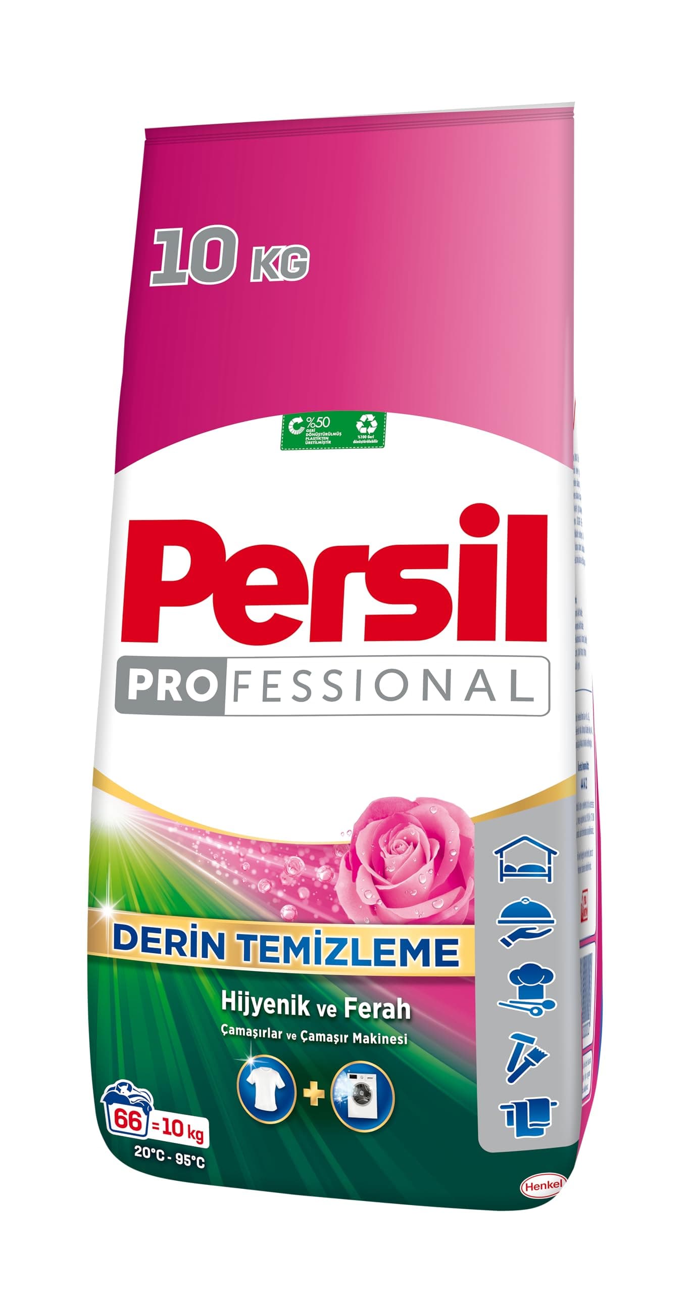 Persil Toz Çamaşır Deterjan Gülün Büyüsü 10 kg, Gülün Büyüsü 10kg