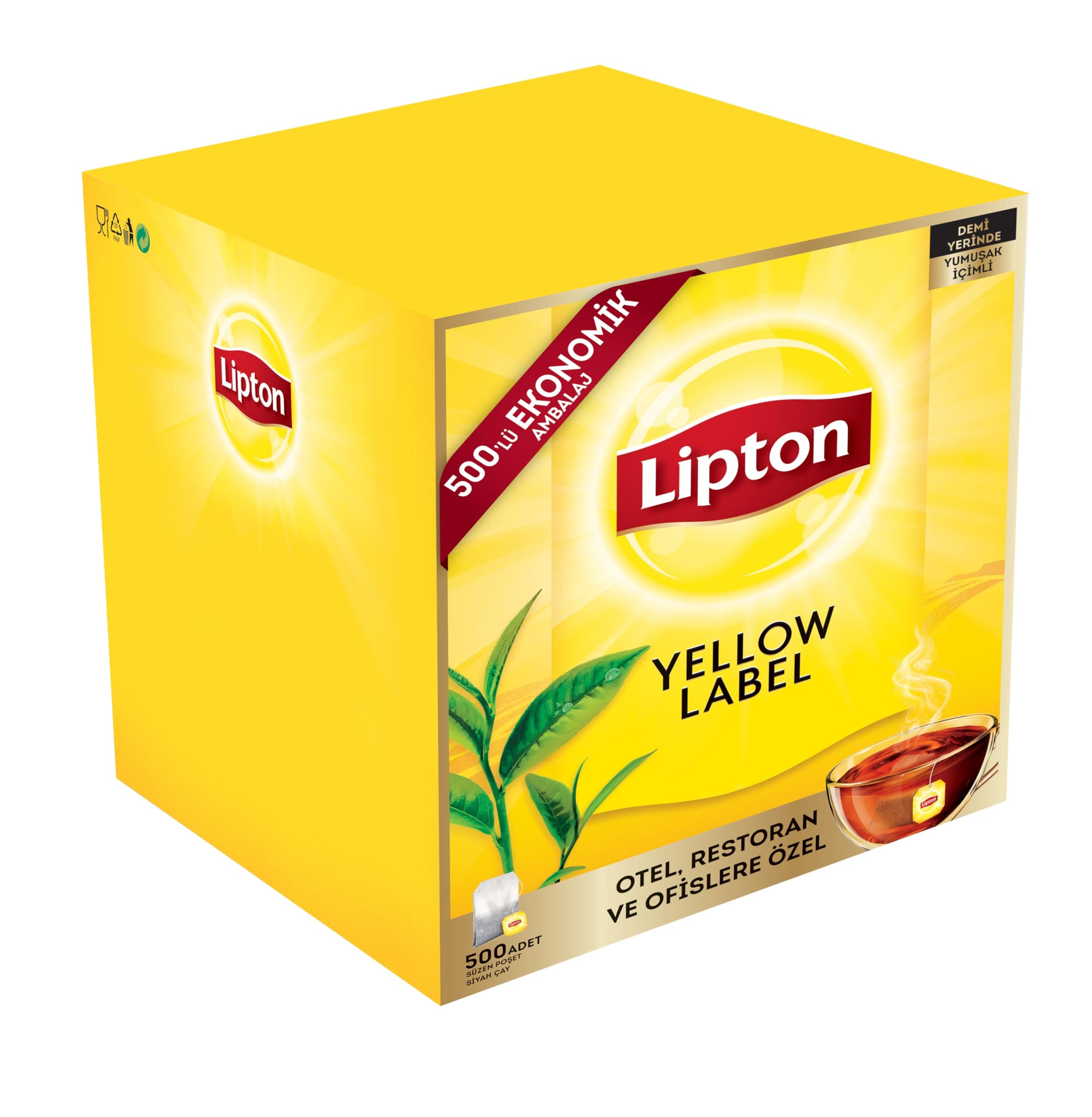 Lipton Yellow Label 500'lü Bardak Poşet Çay