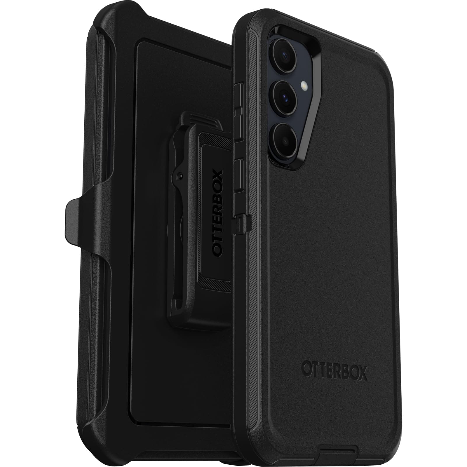 OtterBox Defender Samsung Galaxy A55 5G için kılıf, darbeye dayanıklı, düşmeye karşı dayanıklı, son derece sağlam, koruyucu kılıf, askeri standartlara göre 5 kat daha fazla düşme, kablosuz şarj ile