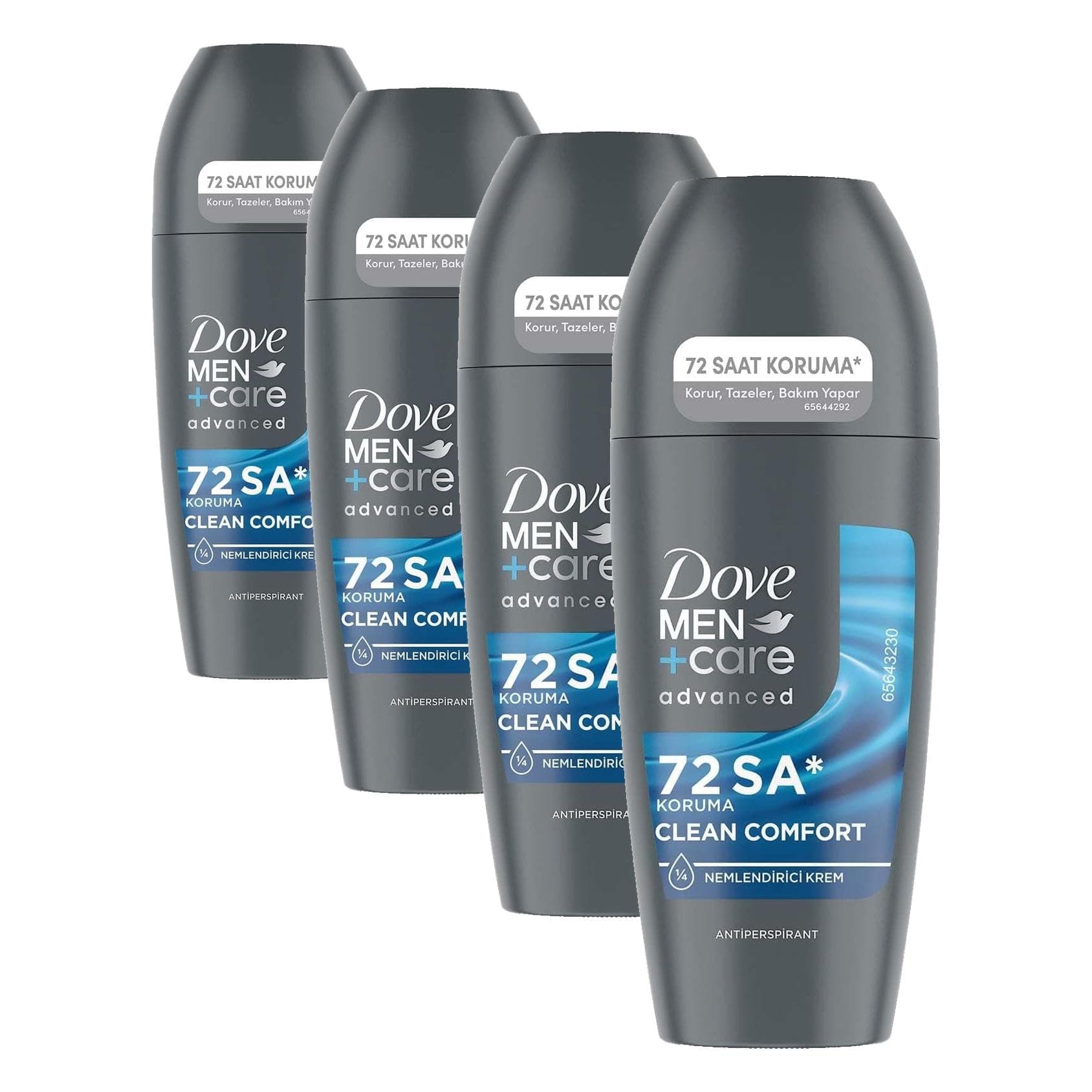 Dove Men Care Clean Comfort Roll On 50ML (4 paketi)