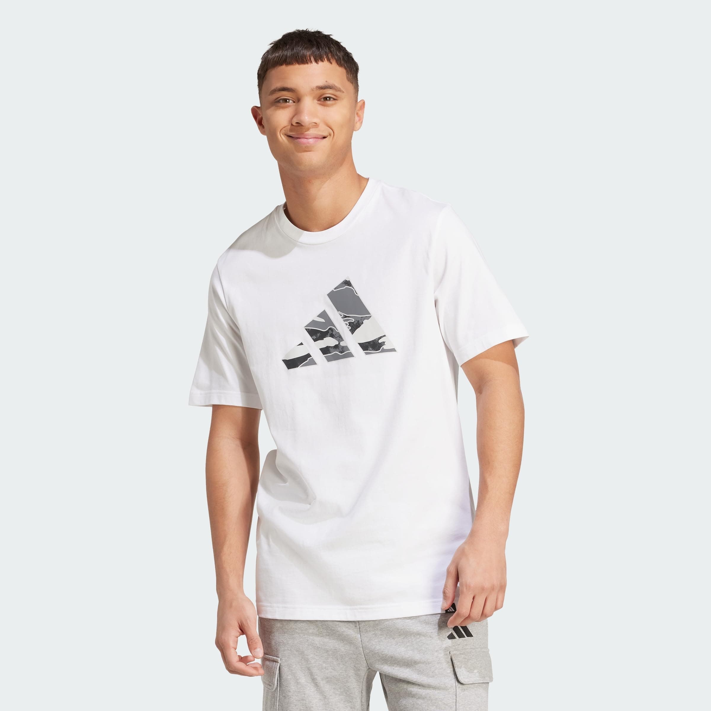 Camo Logo Graphic Erkek Tişört