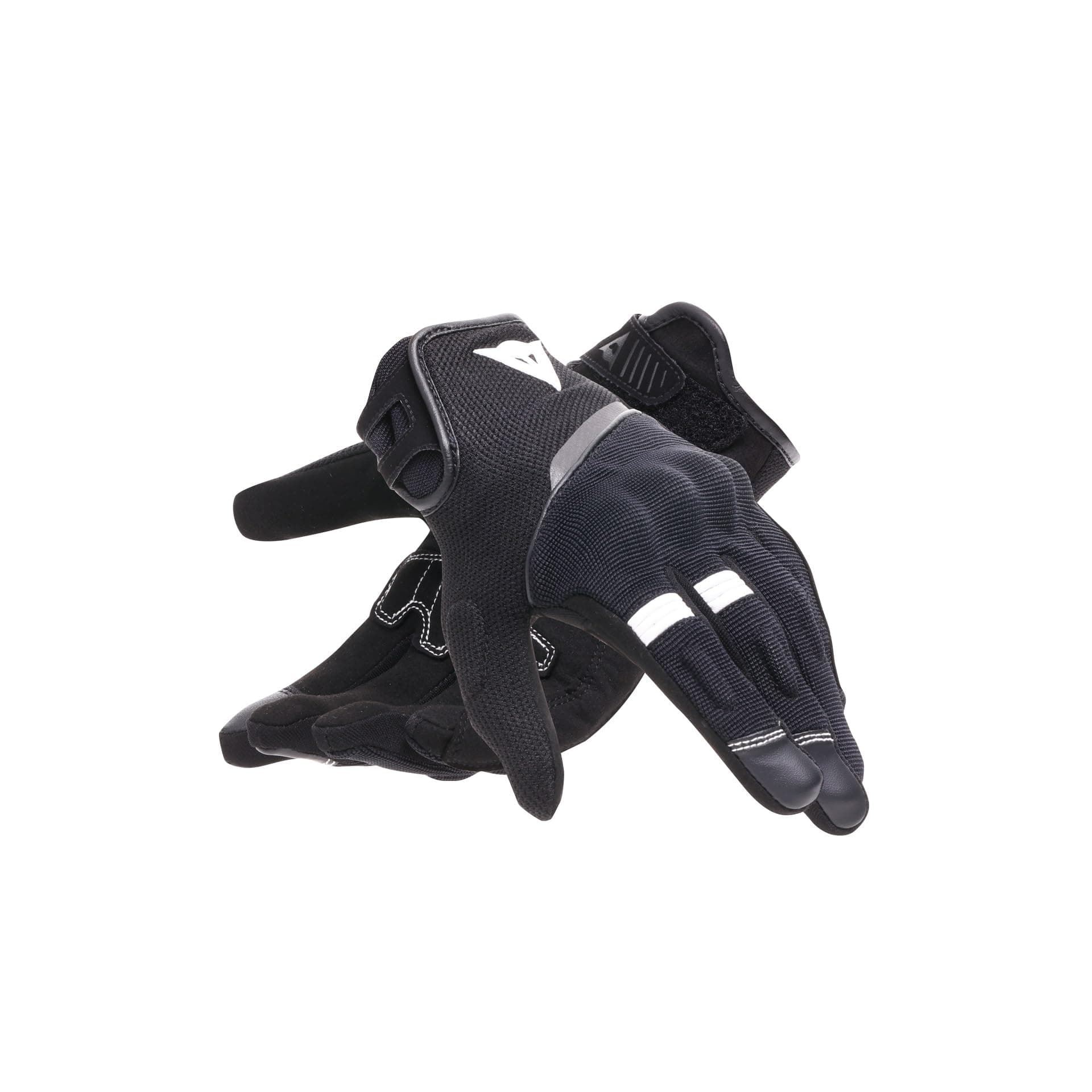 Dainese Metrax Black White Air Kadın Tekstil Eldiven-M
