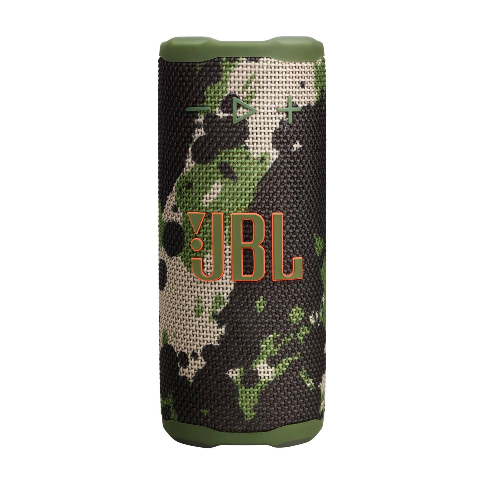 JBL Grip Bluetooth hoparlör, Camuflaj, JBL Pro ses, AI Sound Boost, IP68 su geçirmez ve toz geçirmez, ambiyans aydınlatması, 14 saate kadar çalma süresi, Auracast çoklu hoparlör bağlantısı, JBL