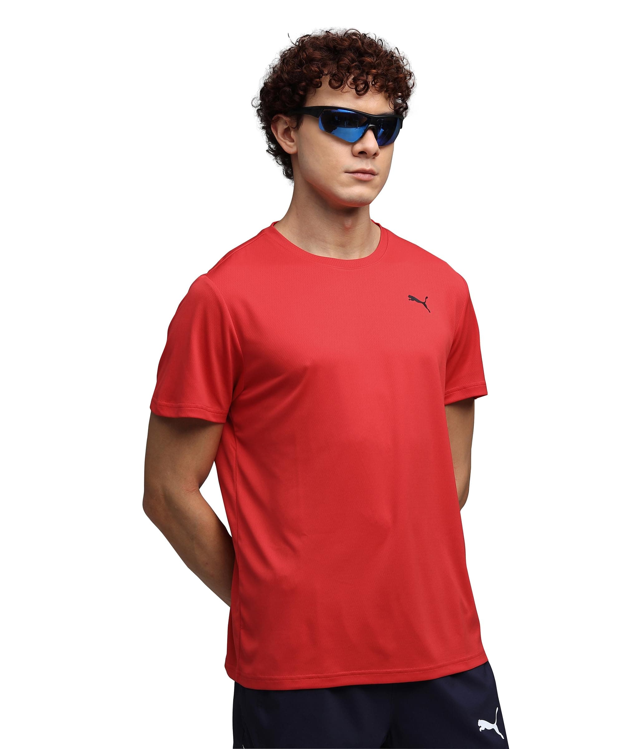 Tad Essentials Solid Cat Erkek Kırmızı Antrenman T-Shirt 52590811