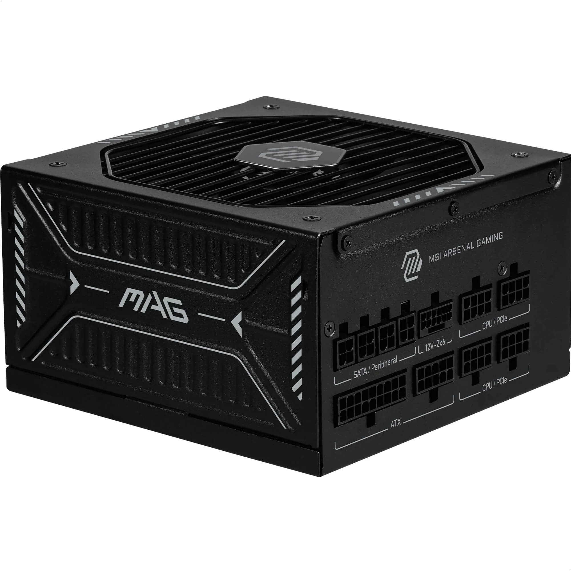 MSI MAG A850GLS PCIE5 Siyah 850W 80+ Gold Full Modüler Power Supply