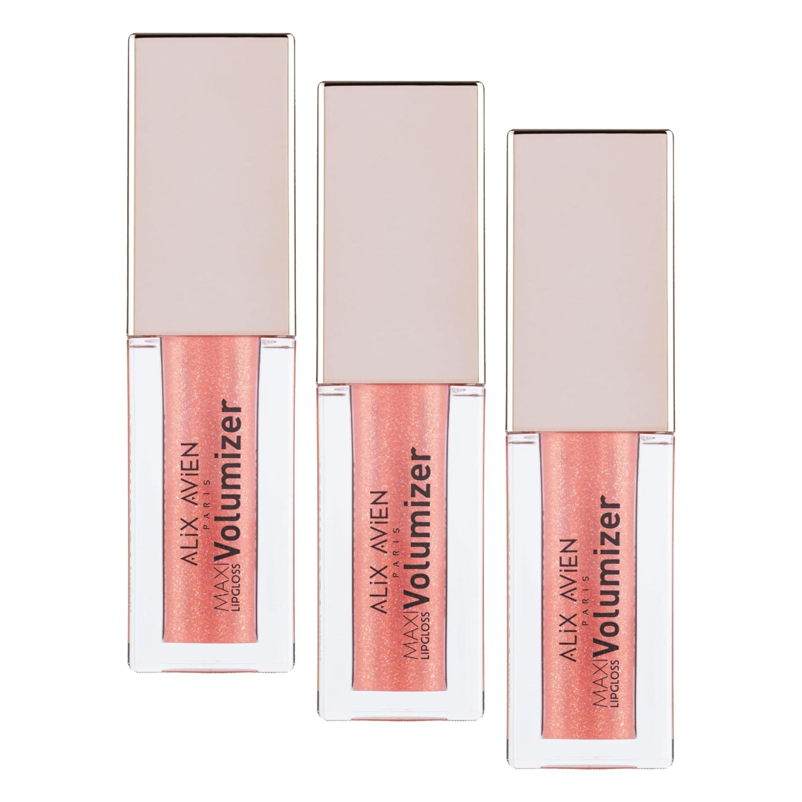 ALIX AVIEN Maxivolumizer Lipgloss 211 - Pearly Candy - Kalıcı Ve Nemlendirici Ruj - Dolgunlaştırıcı Etki (3 paketi)