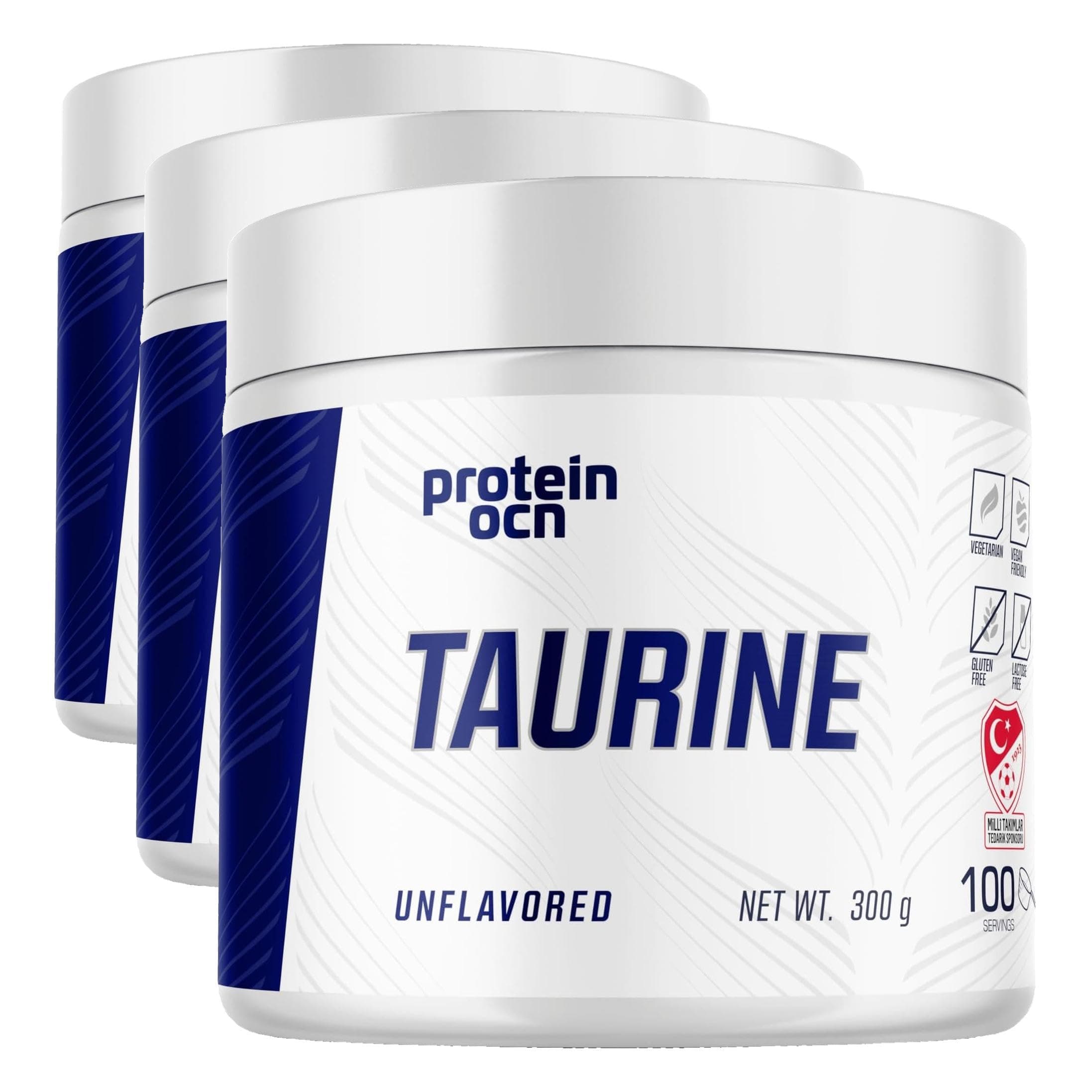 Proteinocean Taurine 300g 100 Servis (3 paketi)