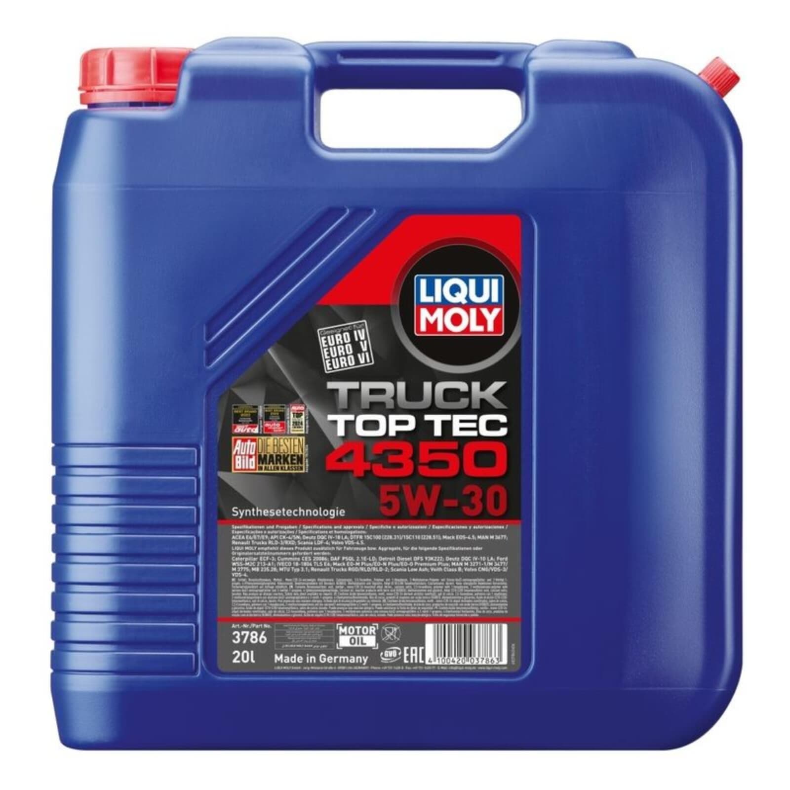 Liqui Moly Top Tec Kamyon 4350 Motor Yağı 5W-30 20L - 3786