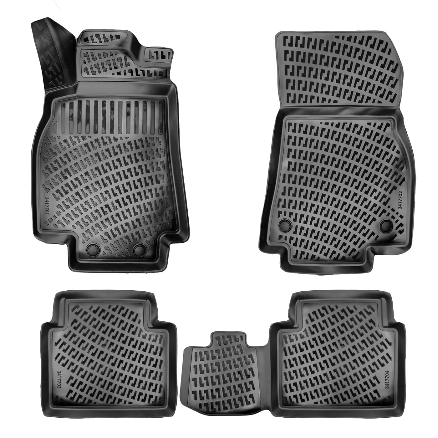 Rizline Mercedes B Serisi W245 2005-2011 Uyumlu 3D Havuzlu Paspas