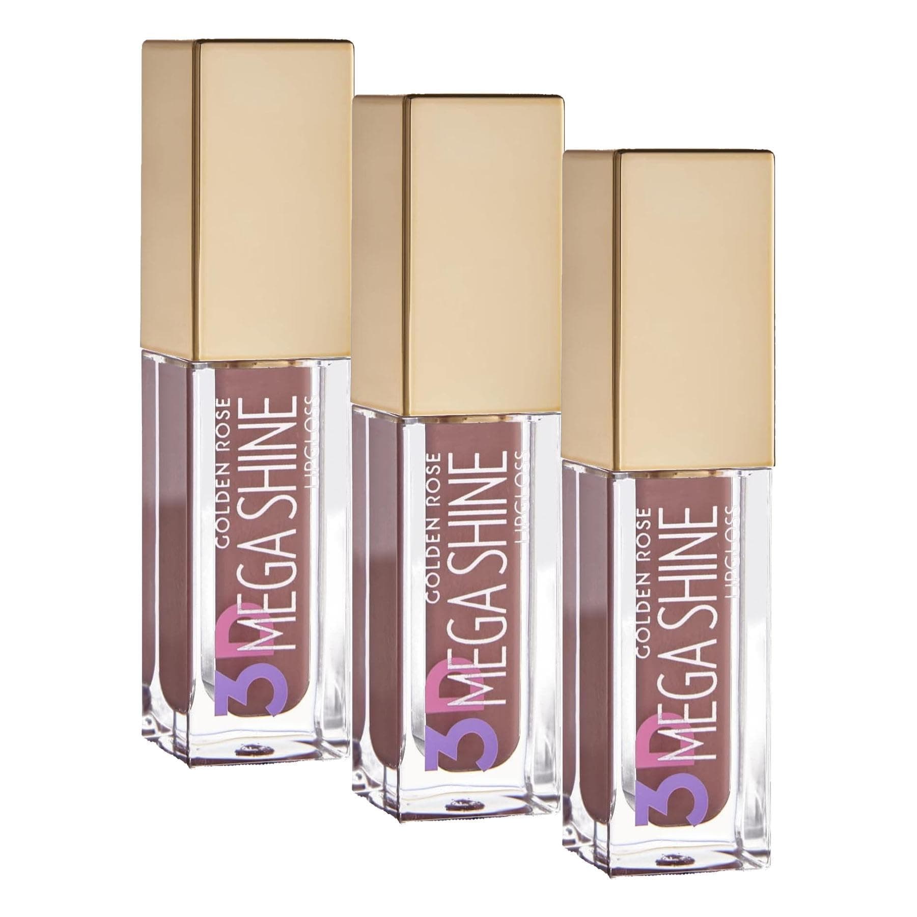 Golden Rose 3D Mega Shine Lipgloss No: 103 Dudak Parlatıcısı (3 paketi)