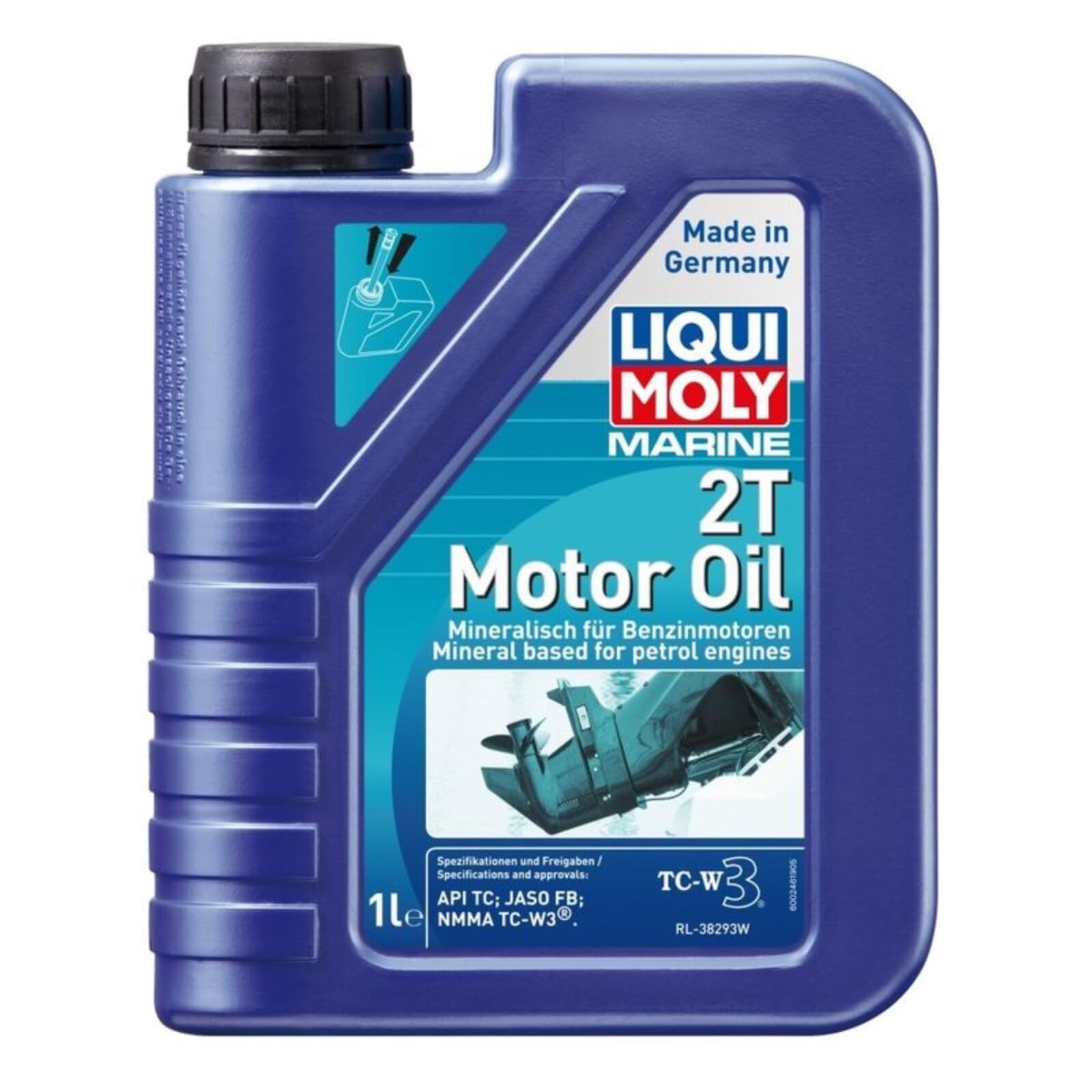 Liqui Moly Marine 2T Motor Yağı 1 Litre Otomotiv Bakım Ürünü