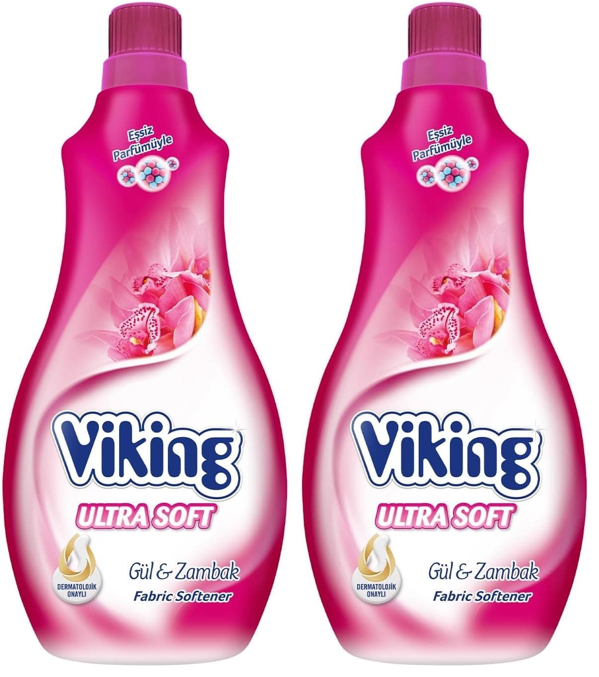 Viking Yumuşatıcı Soft Gül&Zambak 1400 ml 2li paket