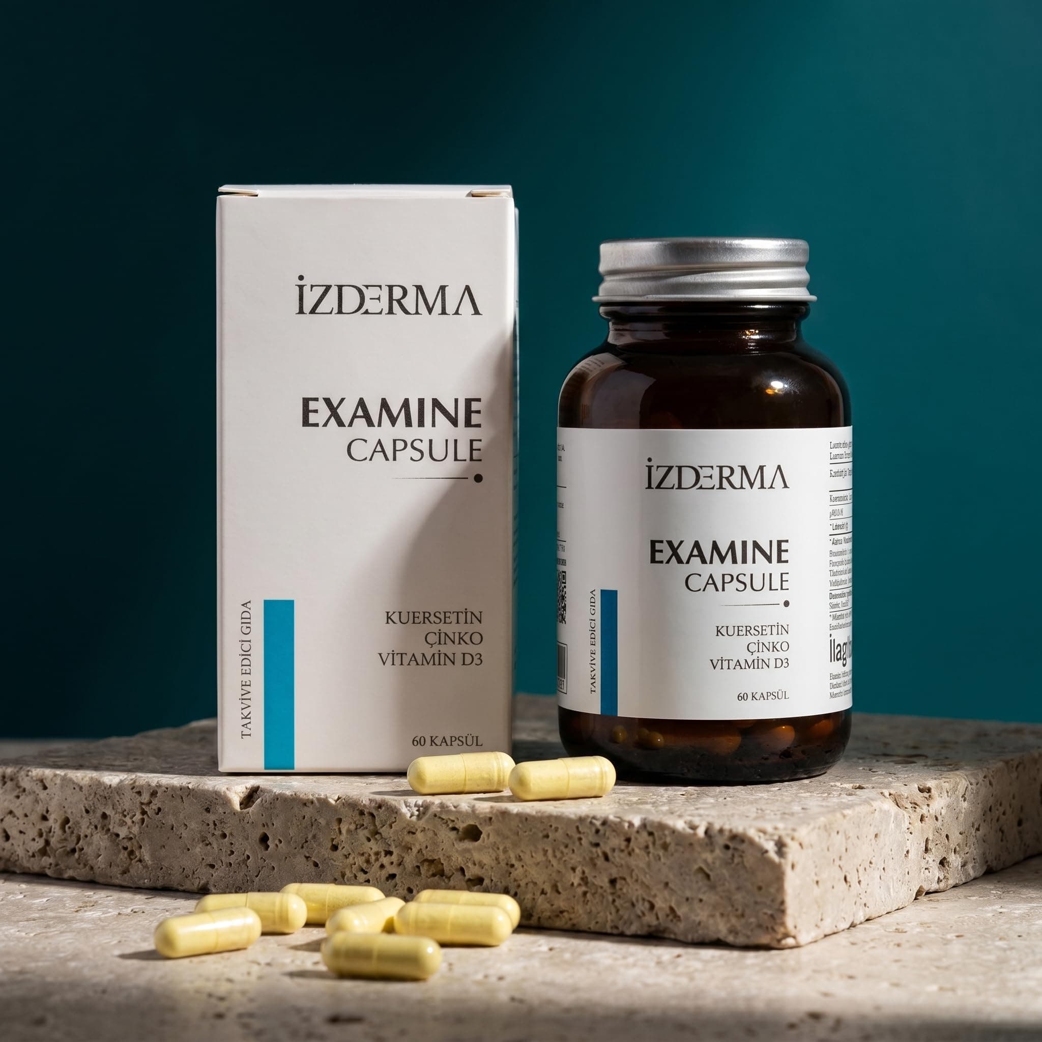 İzderma Examine Kapsül Takviye Edici Gıda