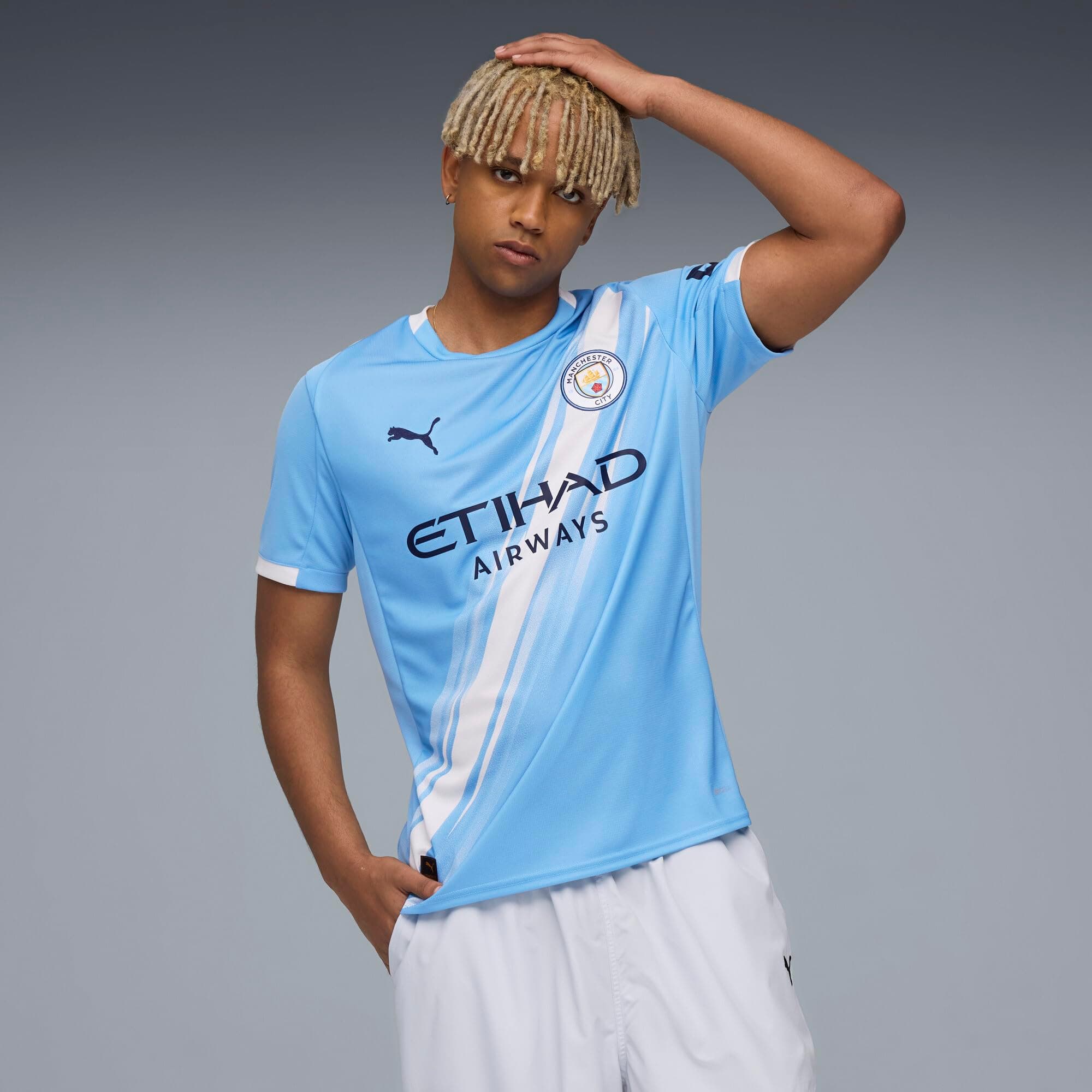 Manchester City 25/26 Home Jersey Replica Erkek Mavi Futbol Forma 78033801