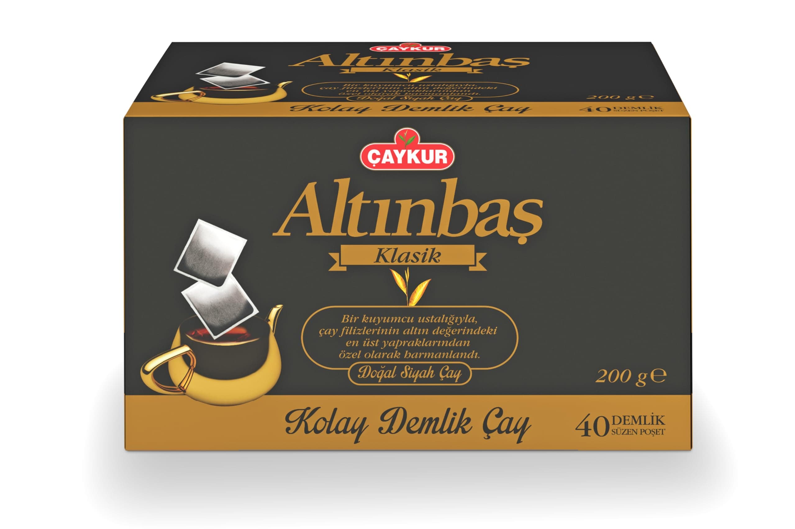 Caykur Çaykur Altınbaş Sade Demlik Poşet Çayı 200 gr