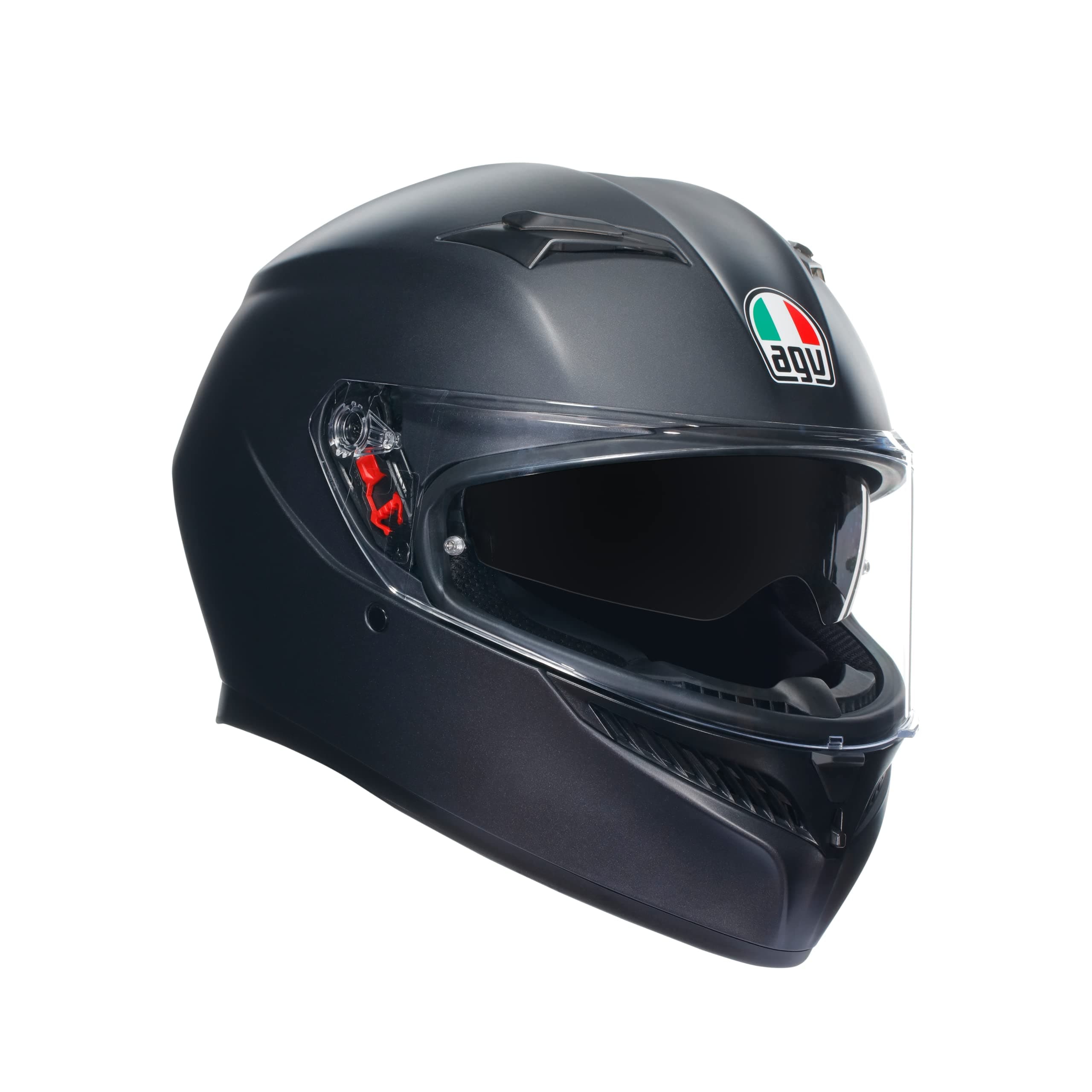 AGV K3 Motosiklet Kaskı Mono Kapalı Kask Matt Black XS