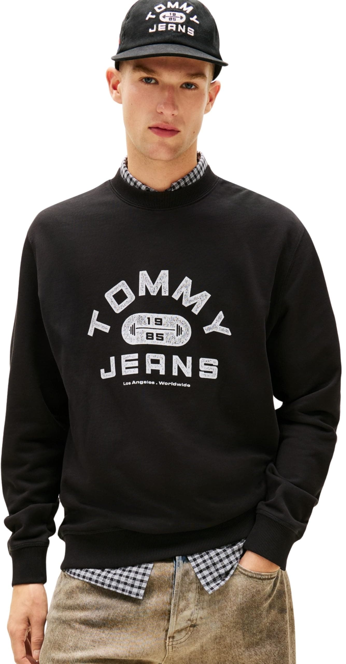 TJM REG ENTRY GYM CREW EXT Sweatshirt Erkek