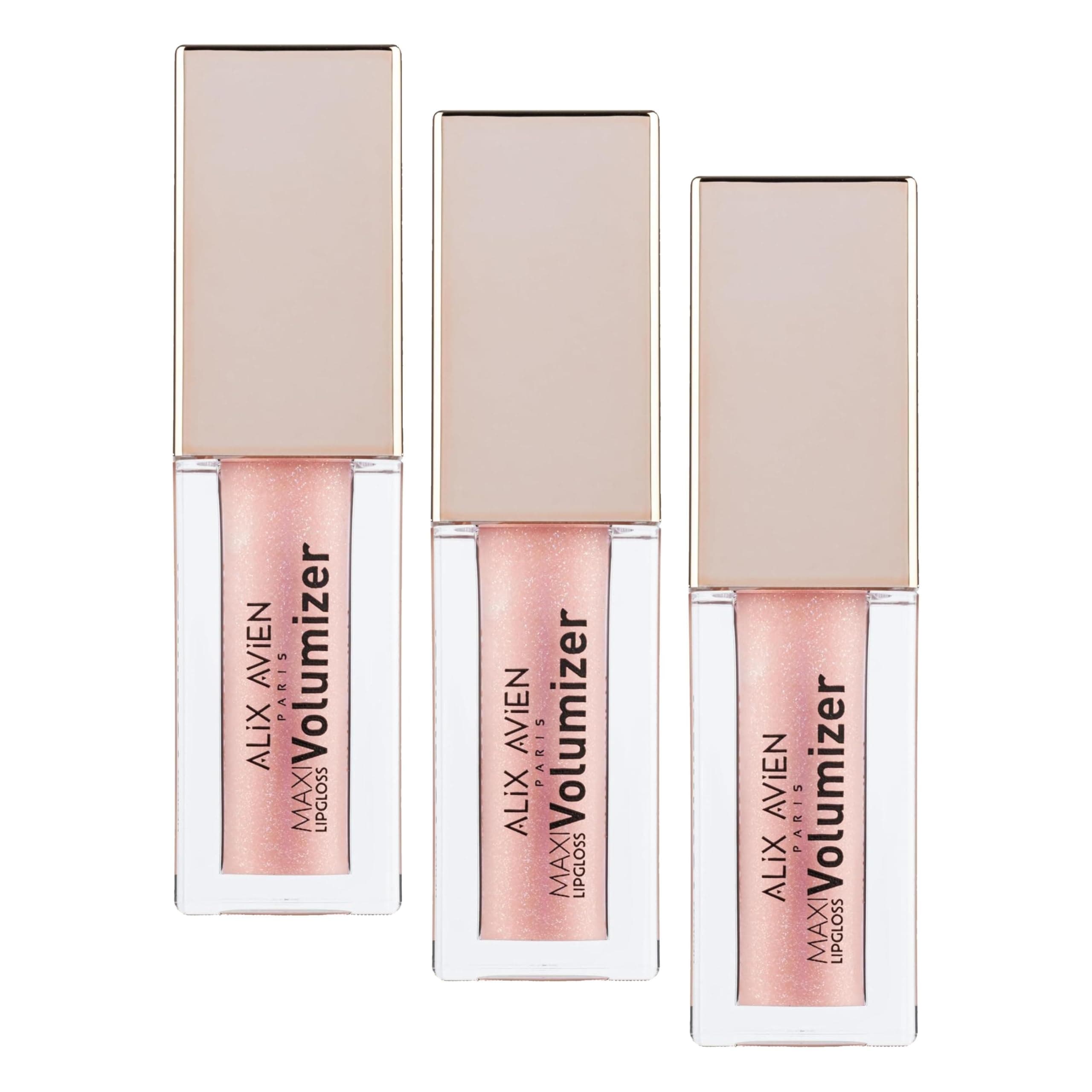 ALIX AVIEN Maxivolumizer Lipgloss 205 - Sweet Gleam - Kalıcı Ve Nemlendirici Ruj - Dolgunlaştırıcı Etki (3 paketi)