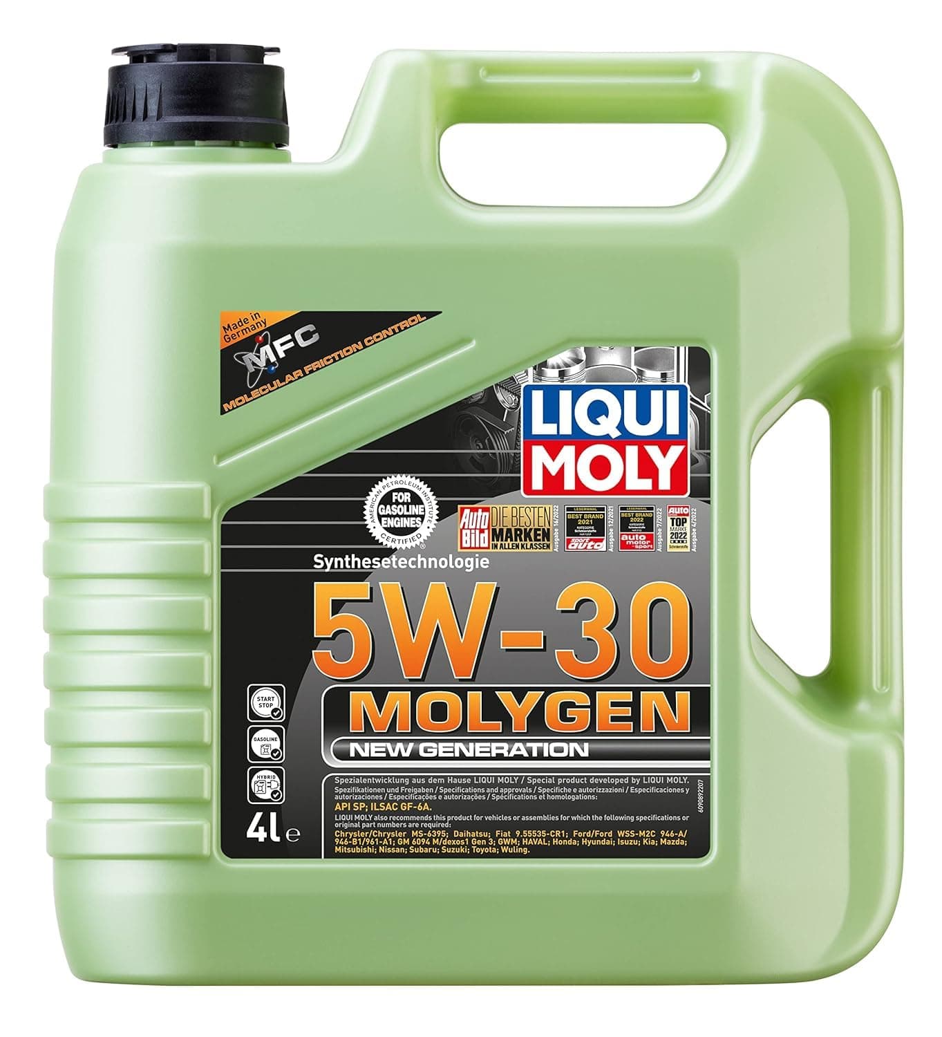 Liqui Moly Molygen New Generation 5W-30 4 l Otomotiv Bakım Ürünü