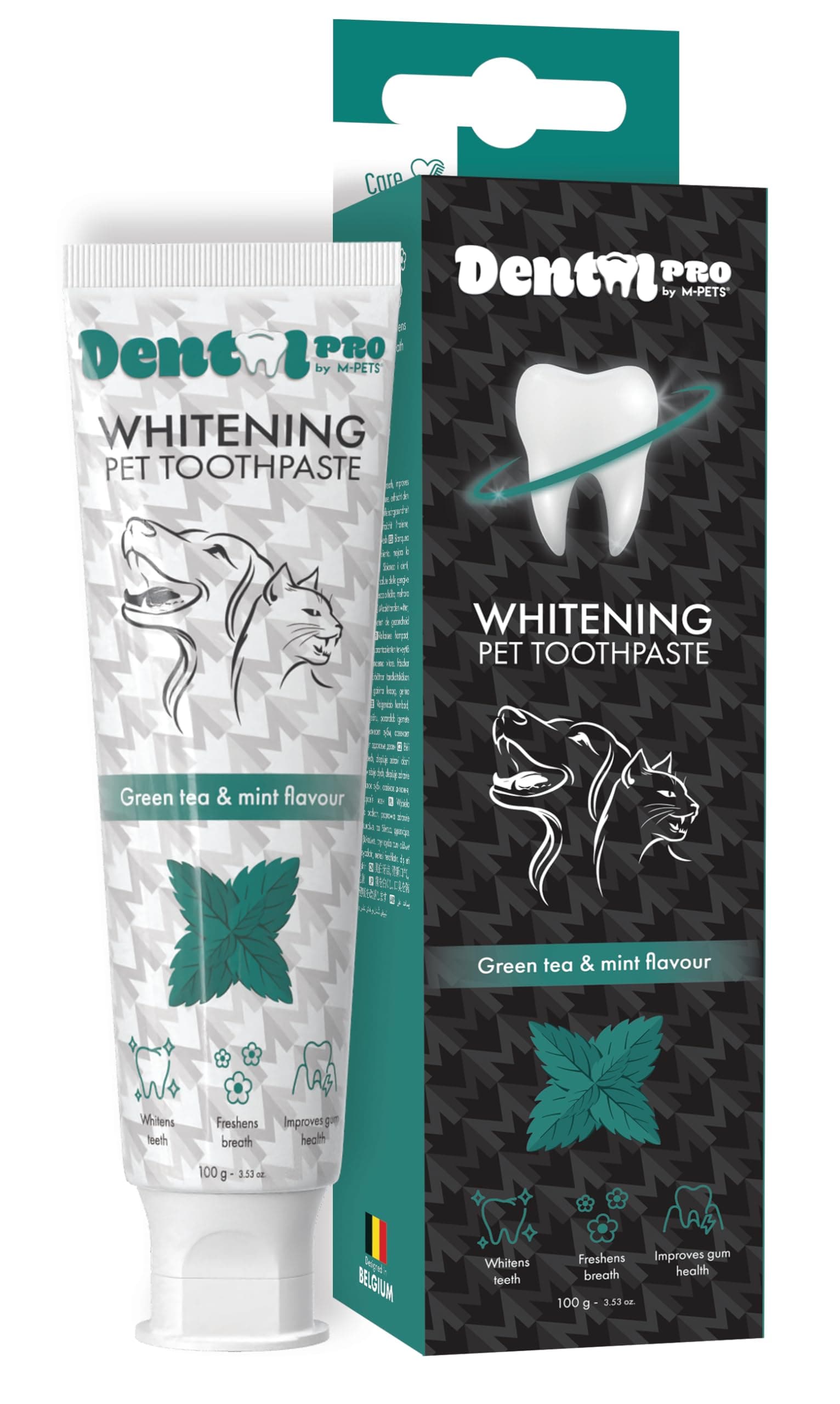 M-PETS Dental Care Pro Yeşil Çay Ve Nane Aromalı Diş Macunu 100gr