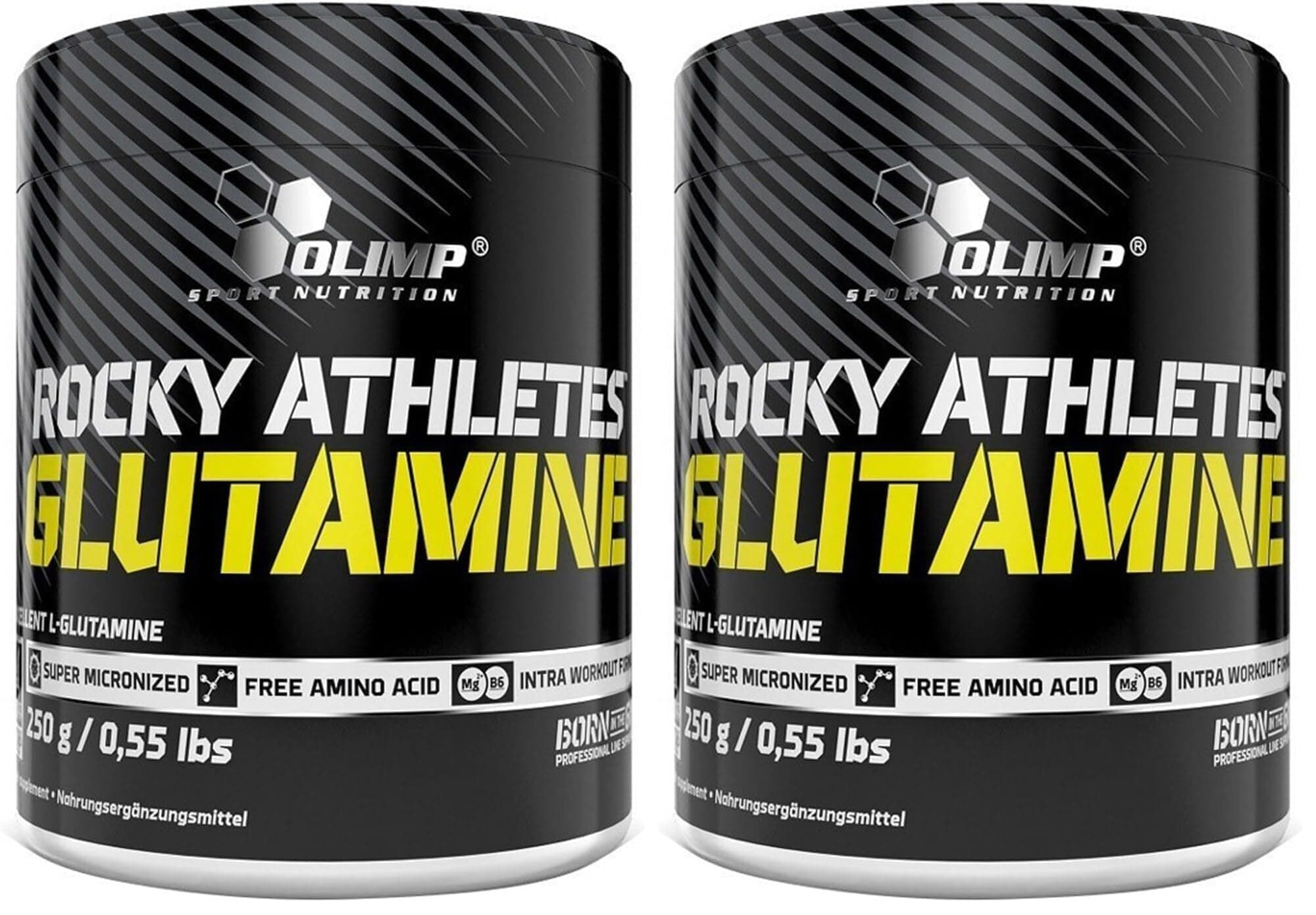 Olimp Rocky Athletes Glutamine, 250 Gr (2 paketi)