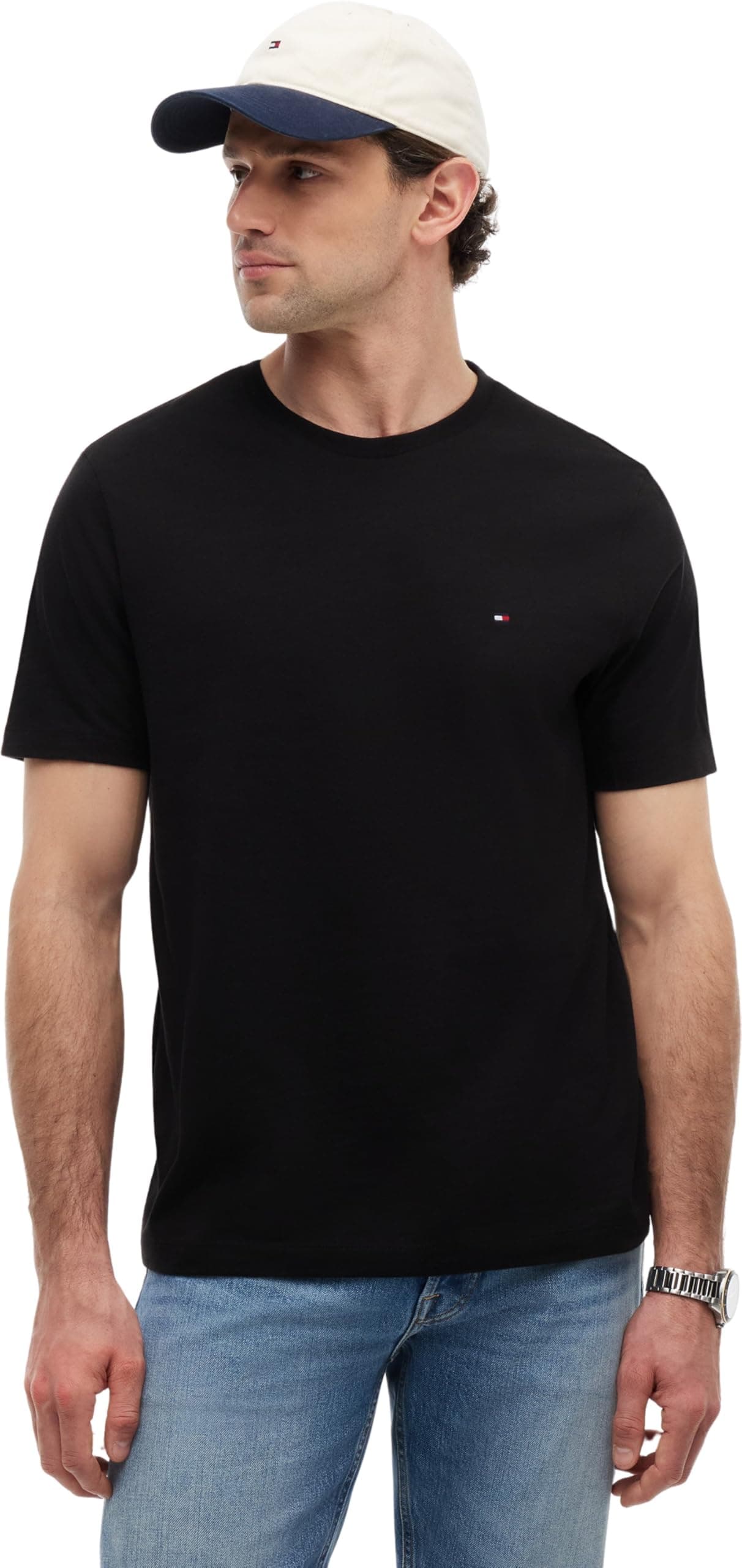 ESSENTIAL REG FIT SOLID TEE Tişört Erkek