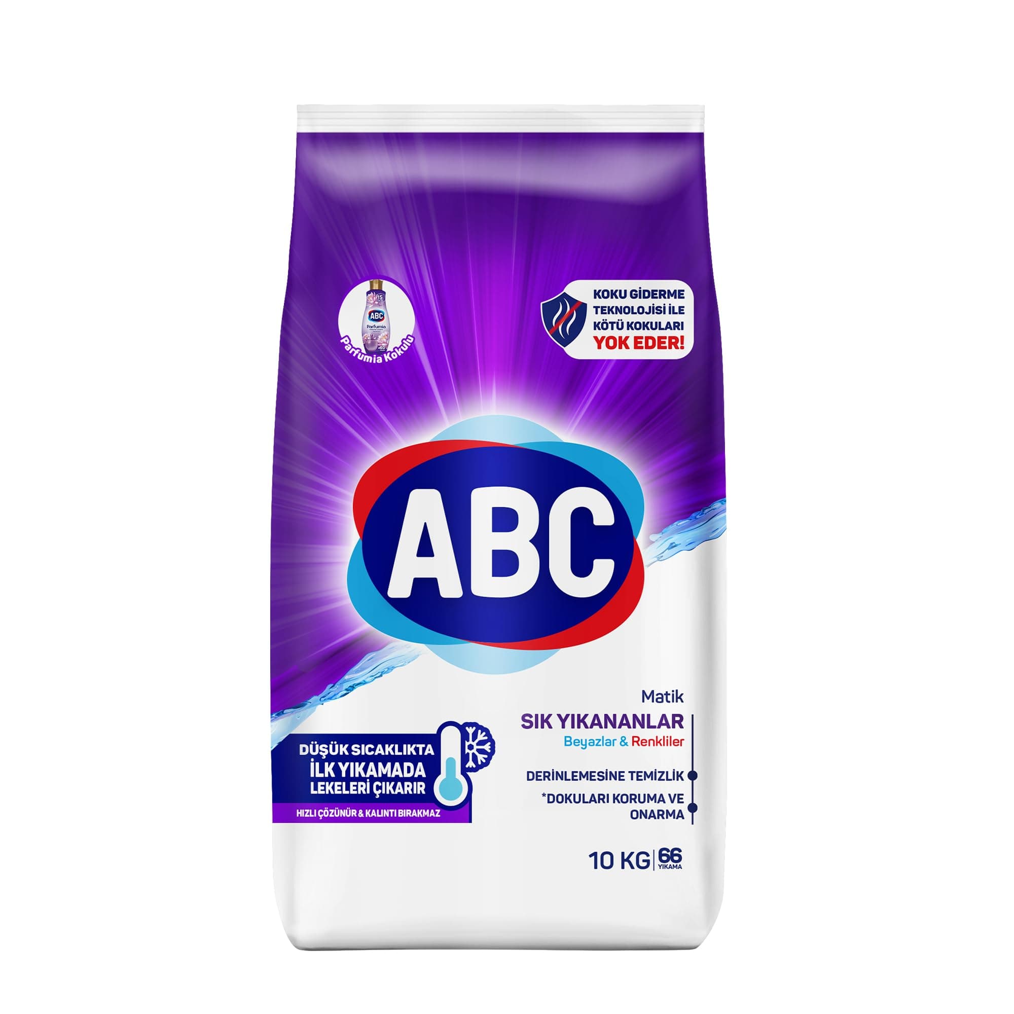ABC DETERJAN Matik Sık Yıkayanlar 10 Kg
