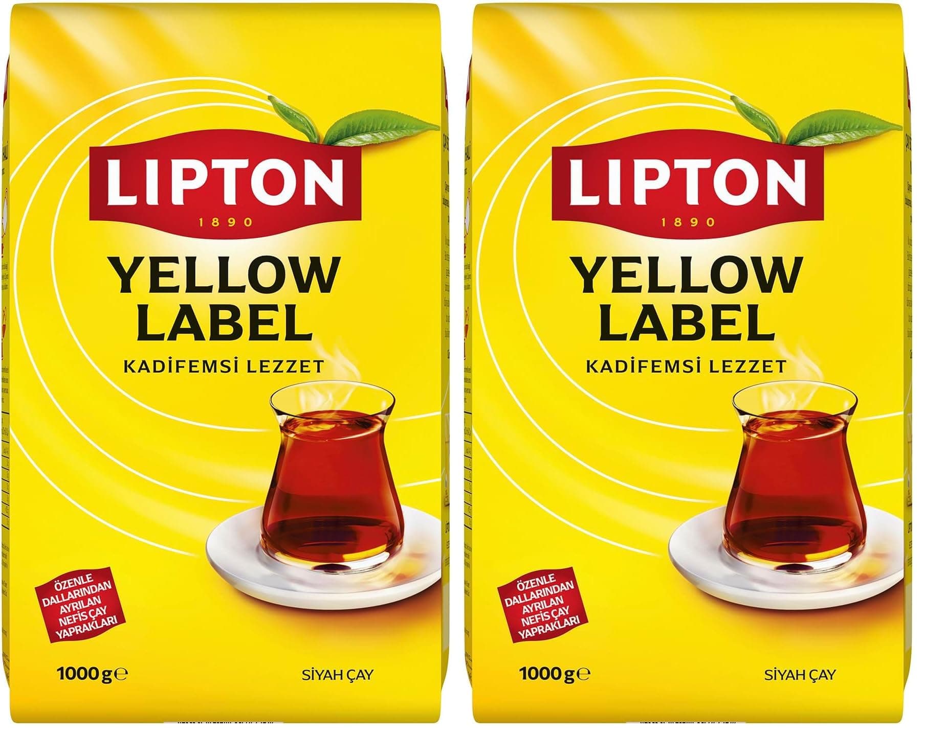 Lipton Yellow Label Dökme Siyah Çay 1000 Gr (2 paketi)