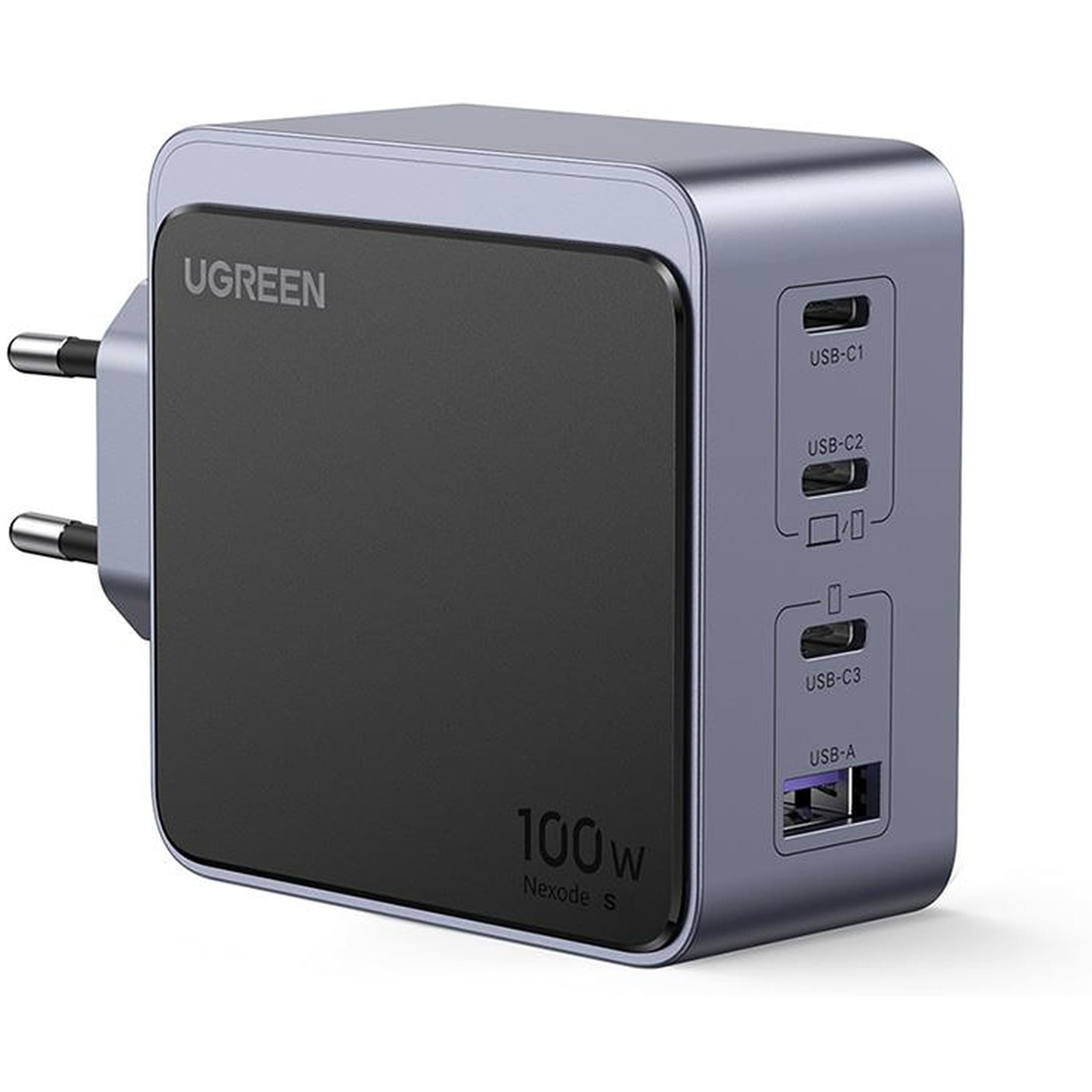 UGREEN Nexode S 100W 4-Port GaN Fast Charger EU Hızlı Şarj Adaptörü