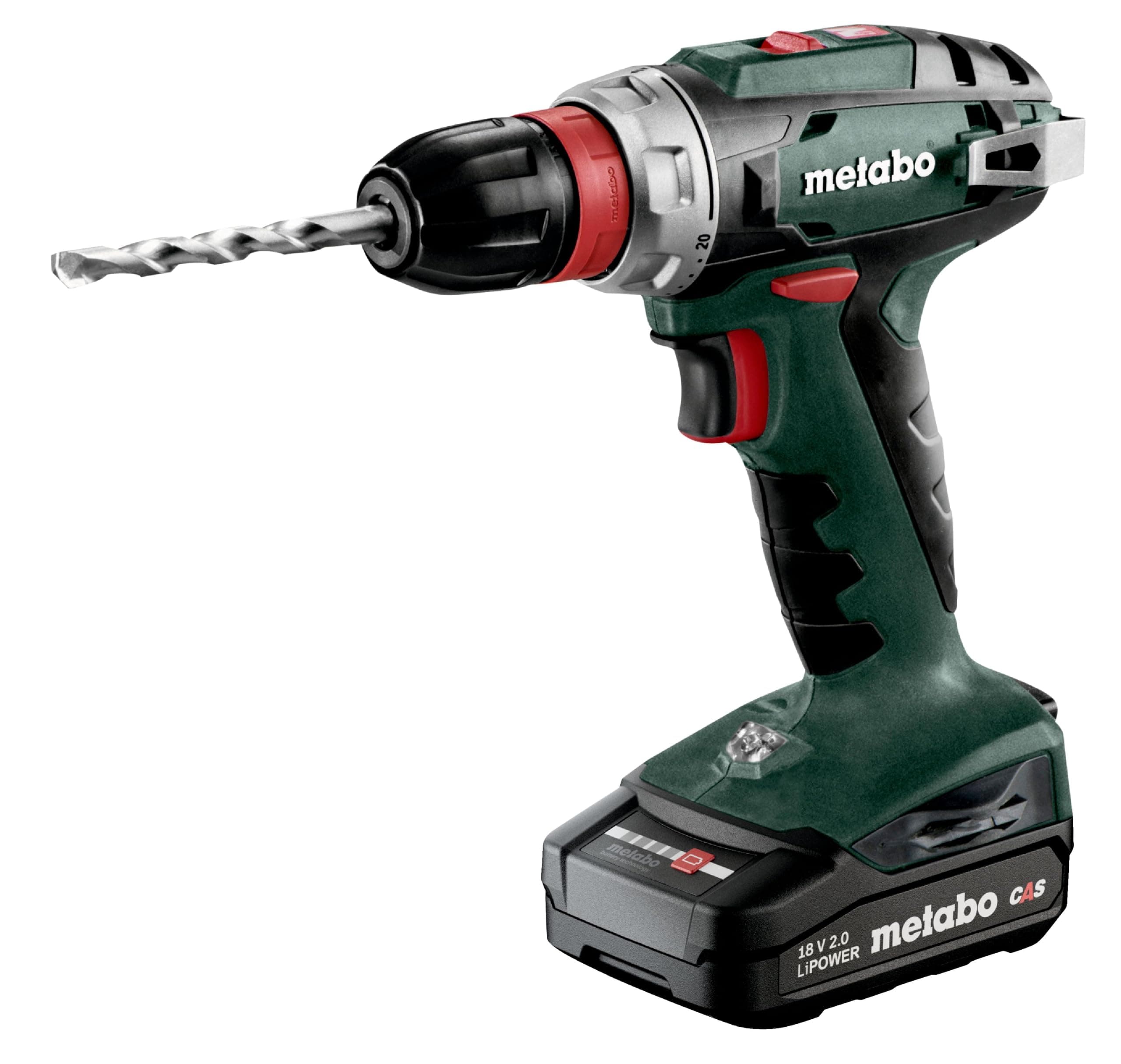 Metabo 602217500 BS 18 QUICK Akülü Matkap (2x 2.0 Ah 18V Akü + Şarj Cihazı)