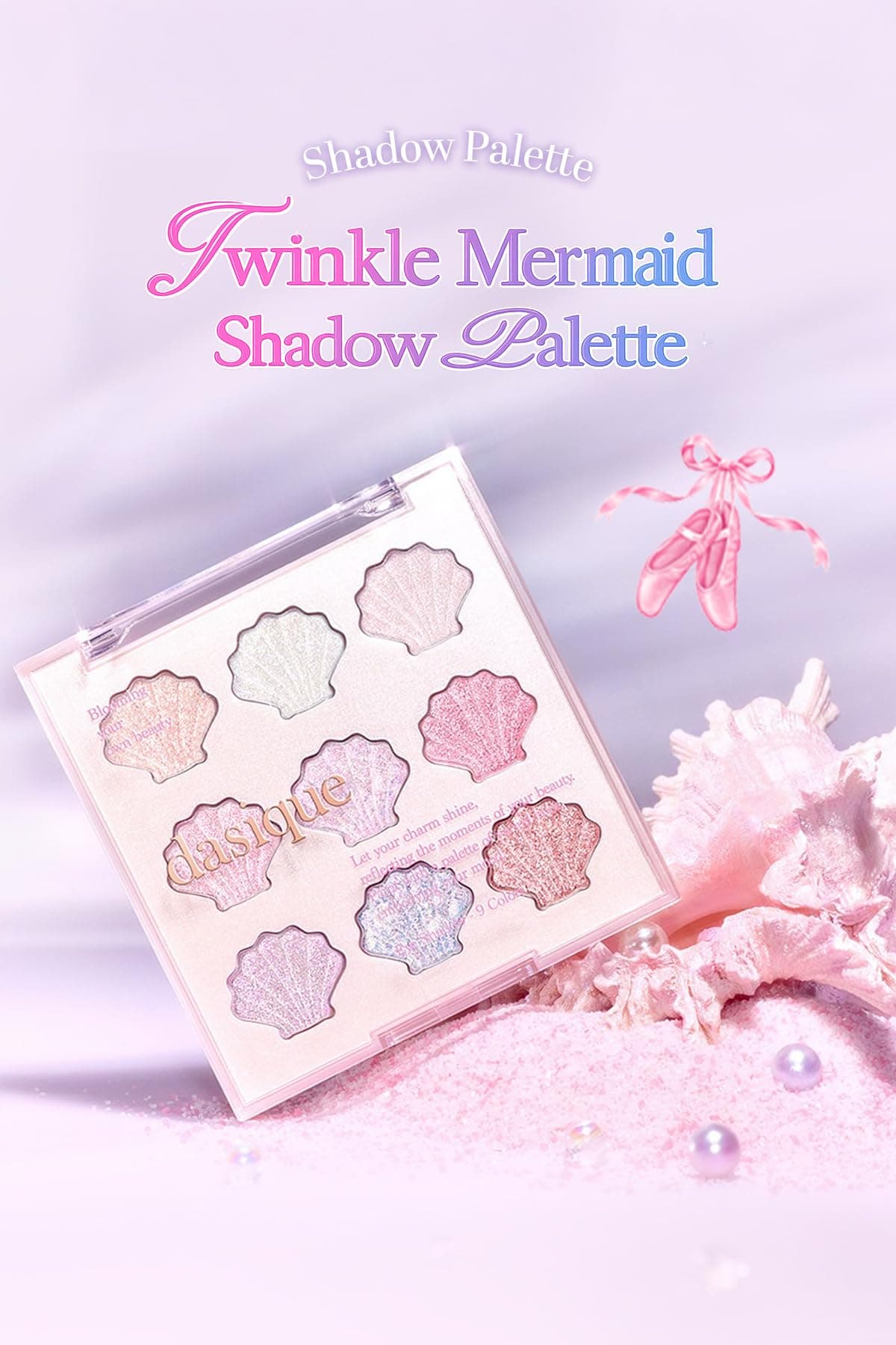 Dasique Yoğun Işıltılı Renk Seçenekleri Sunan Far Paleti Shadow Palette (#34 Twinkle Mermaid)