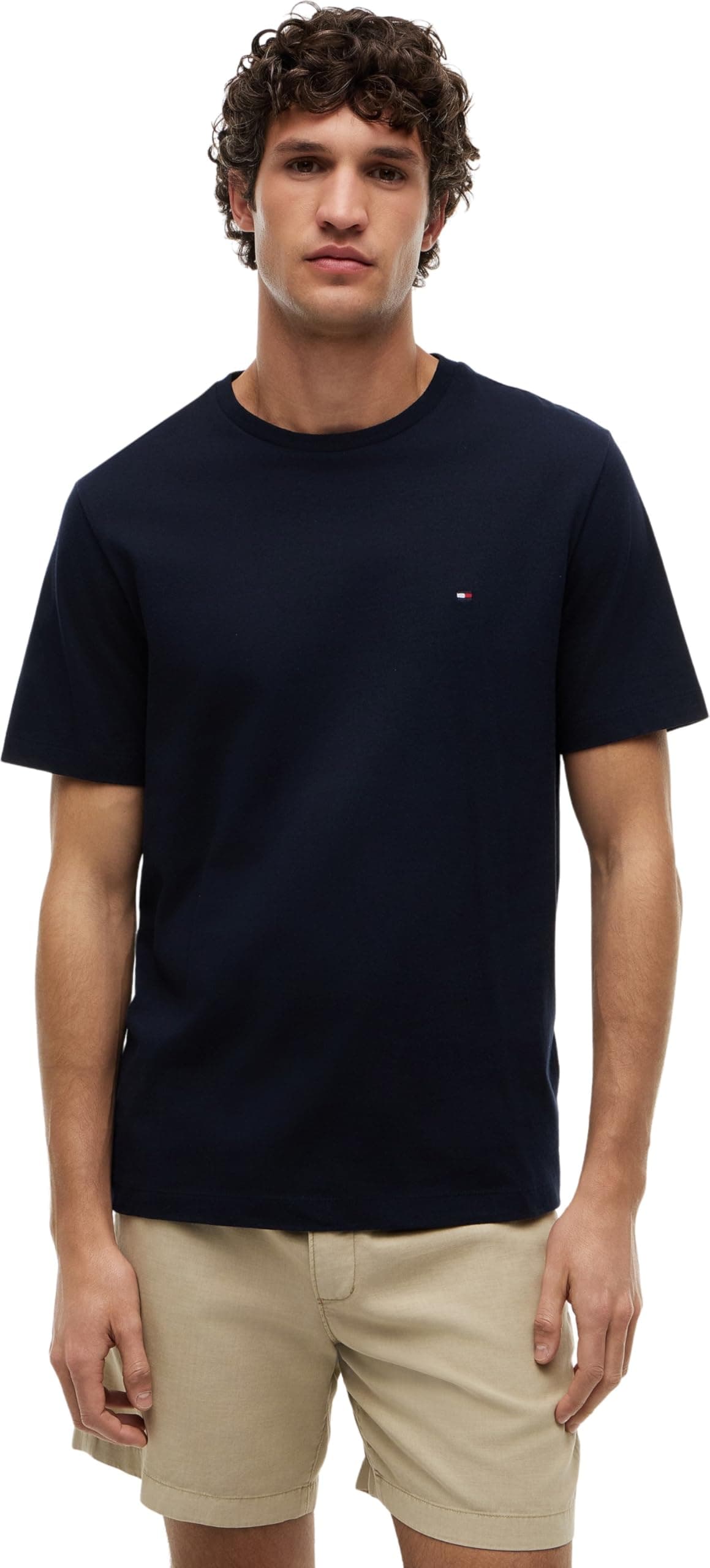 Erkek ESSENTIAL REG FIT SOLID TEE Uzun kollu tişört