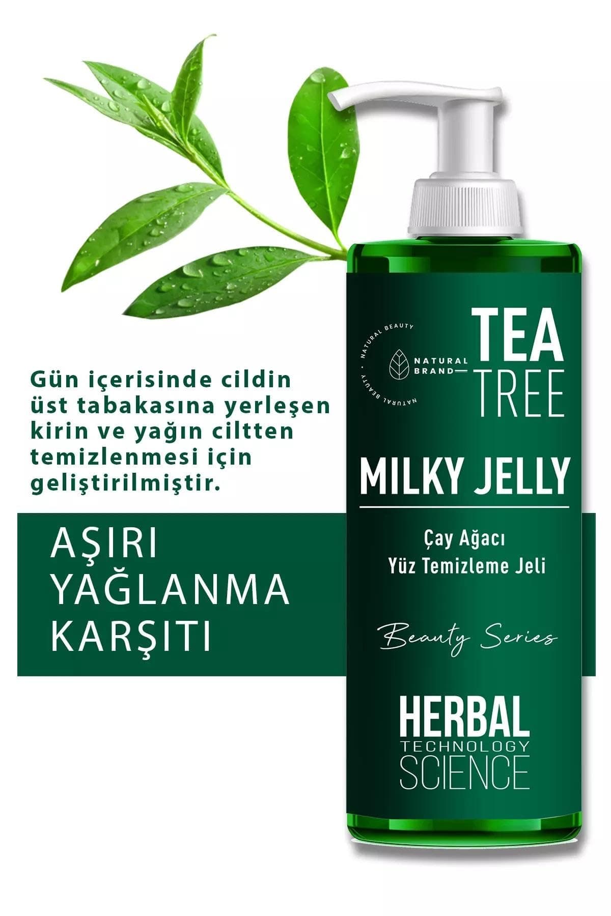 HERBAL SCIENCE Çay Ağacı Temizleme Jeli 150 ML 1 Paket (1 x 1 Adet)