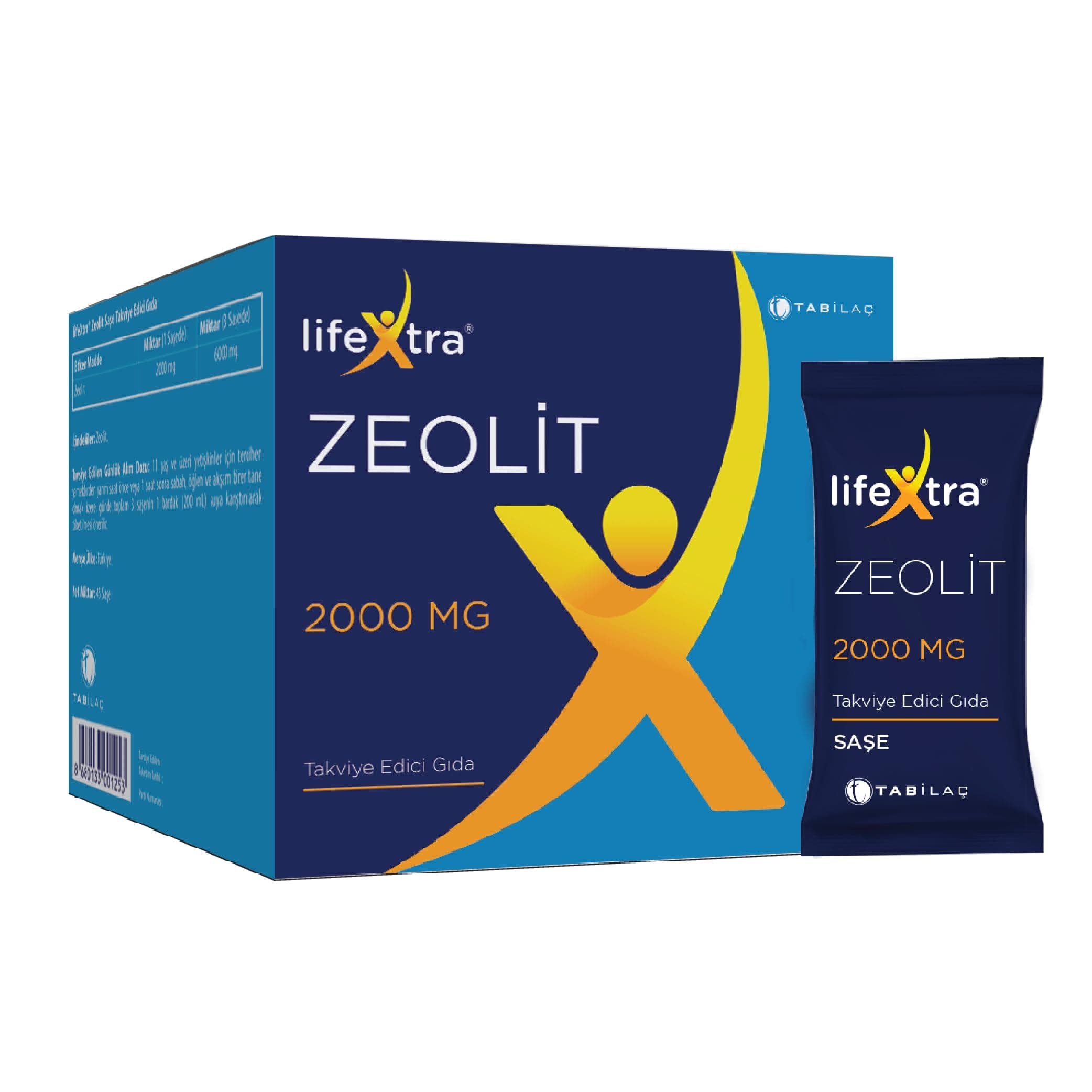 Lifextra Zeolit 2000 Mg 45 Saşe