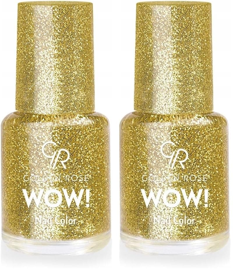 Golden Rose Wow Nail Color Oje Glitter No: 202 2li paket