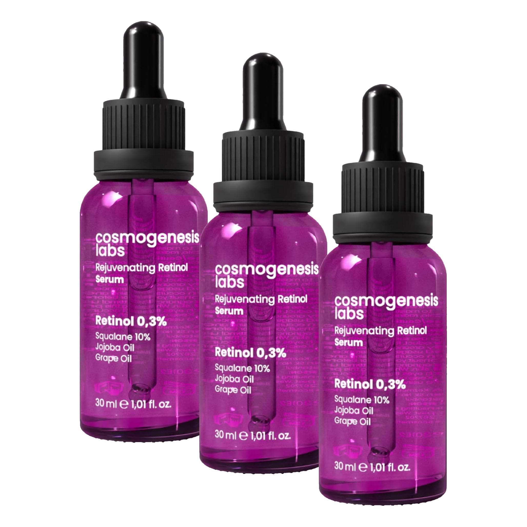 Canlandırıcı Retinol Serum 30ml (3 paketi)
