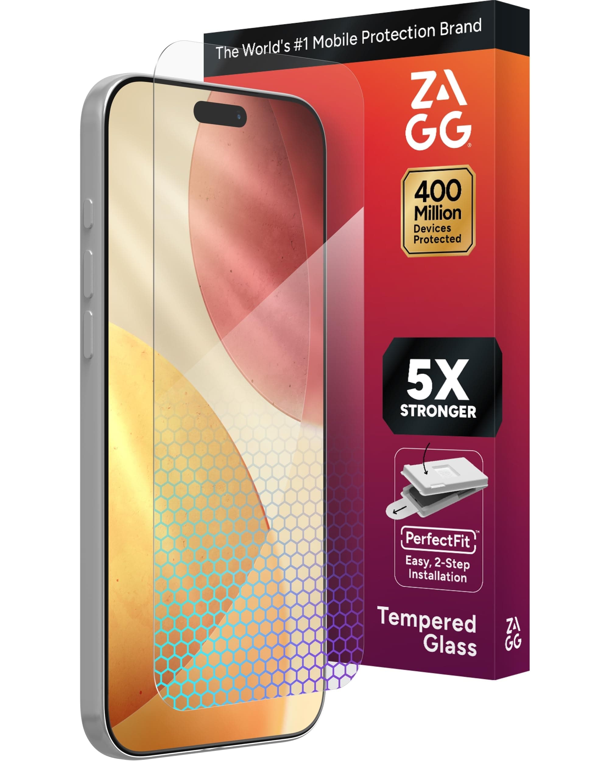 Zagg Glass Elite iPhone 17 Pro Max Aparatlı Ekran Koruyucu 200118646