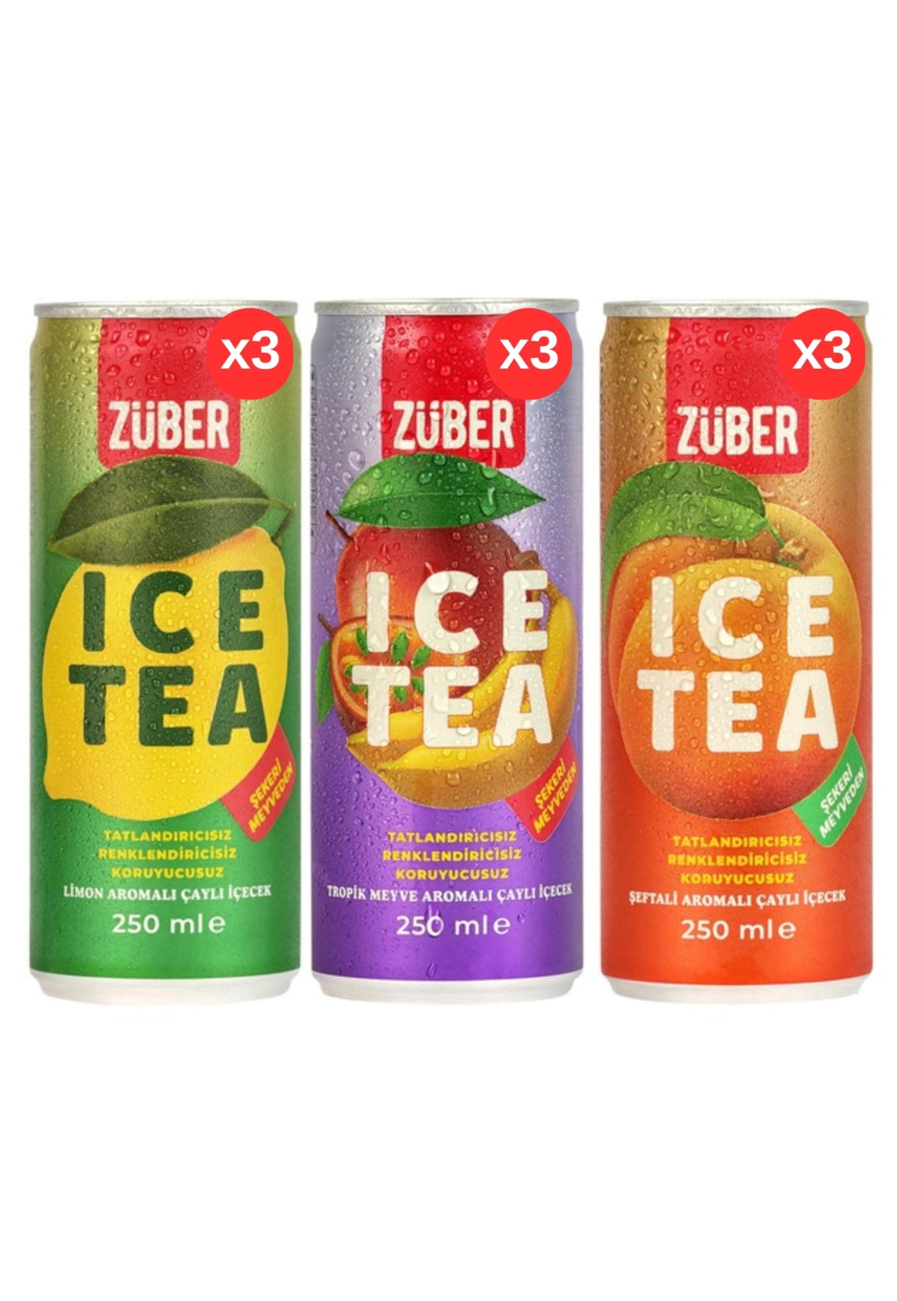 Züber Ice Tea Paketi